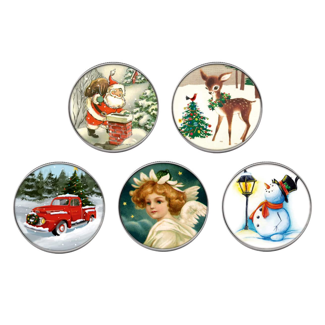 JFK Half Dollar Vintage Christmas Coin Collection