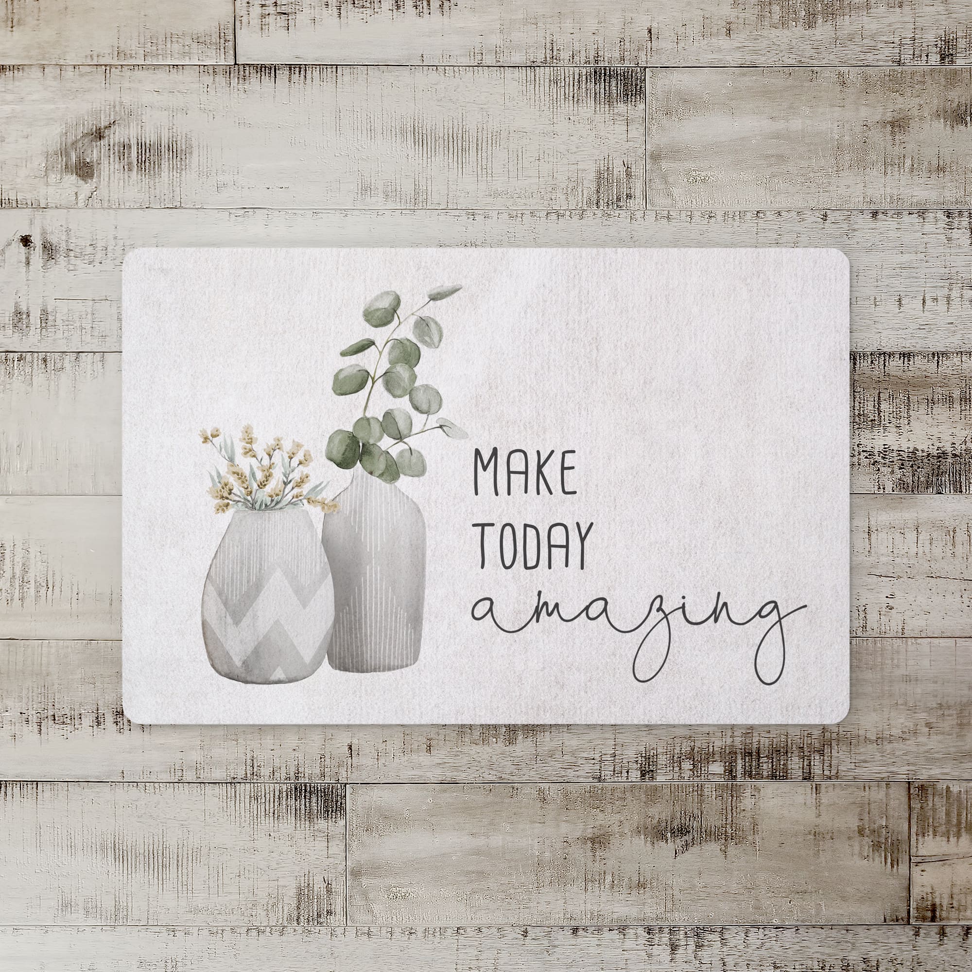 Make Today Amazing Floor Mat