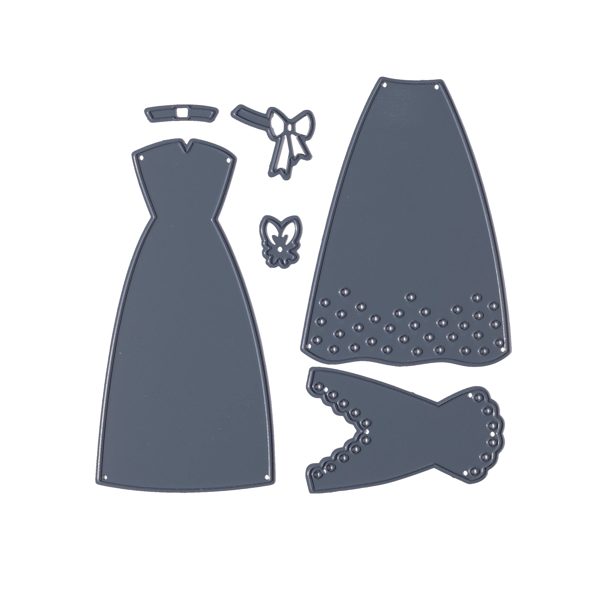 Die Cutting Stencils Crafts Metal Cutting Dies Bows Set Of 6 Dies 3 Sizes Card Making Art Craft Supplies Hotelgranquitumbe Com