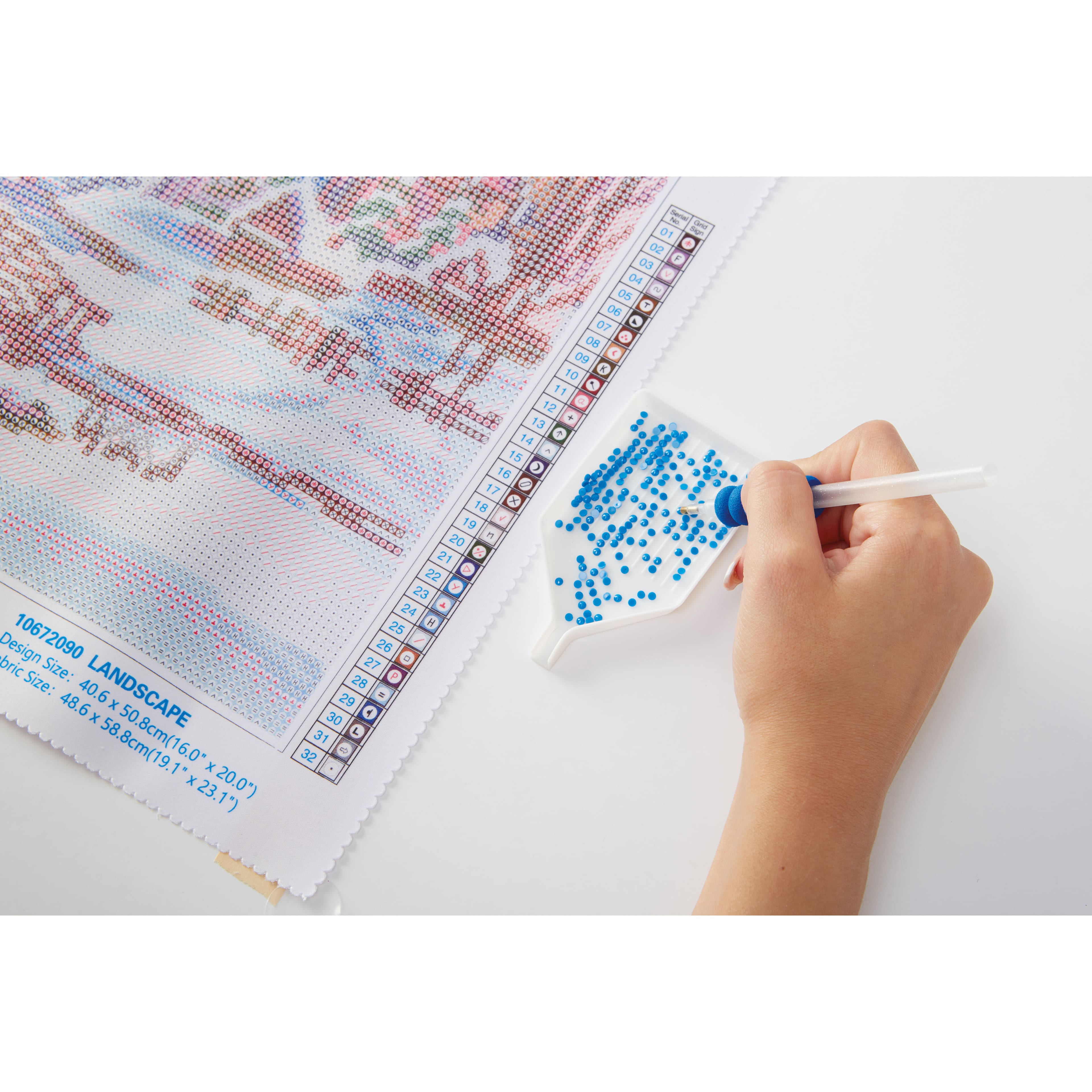 Blue Forest Painting Diamond Art Kit by Make Market&#xAE;