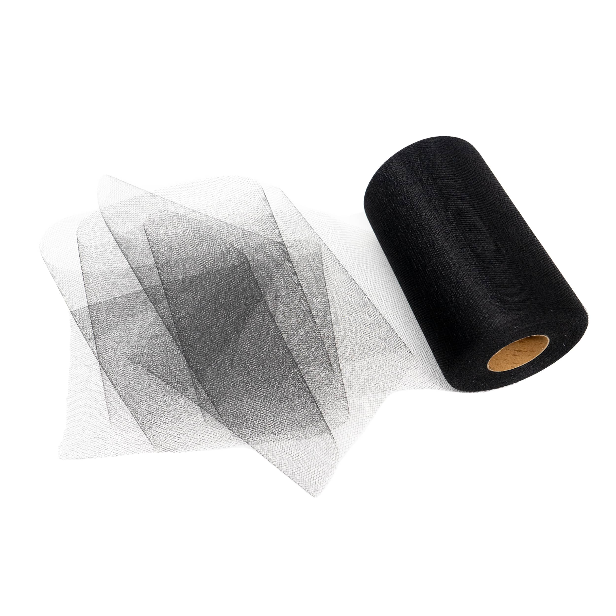 SINGER&#xAE; Black Tulle Fabric Roll, 6&#x22; x 100yd.