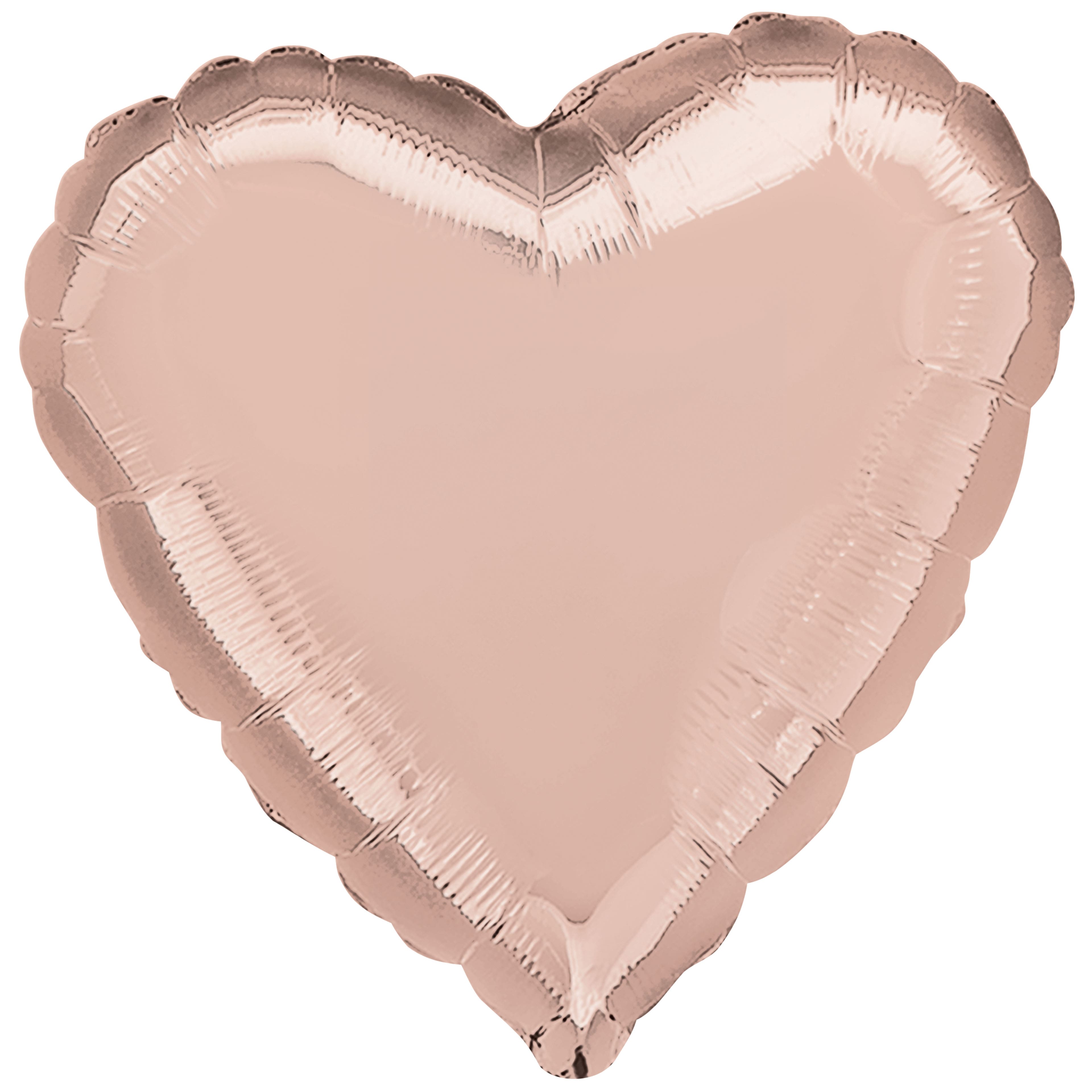 17&#x22; Metallic Heart Mylar Balloon