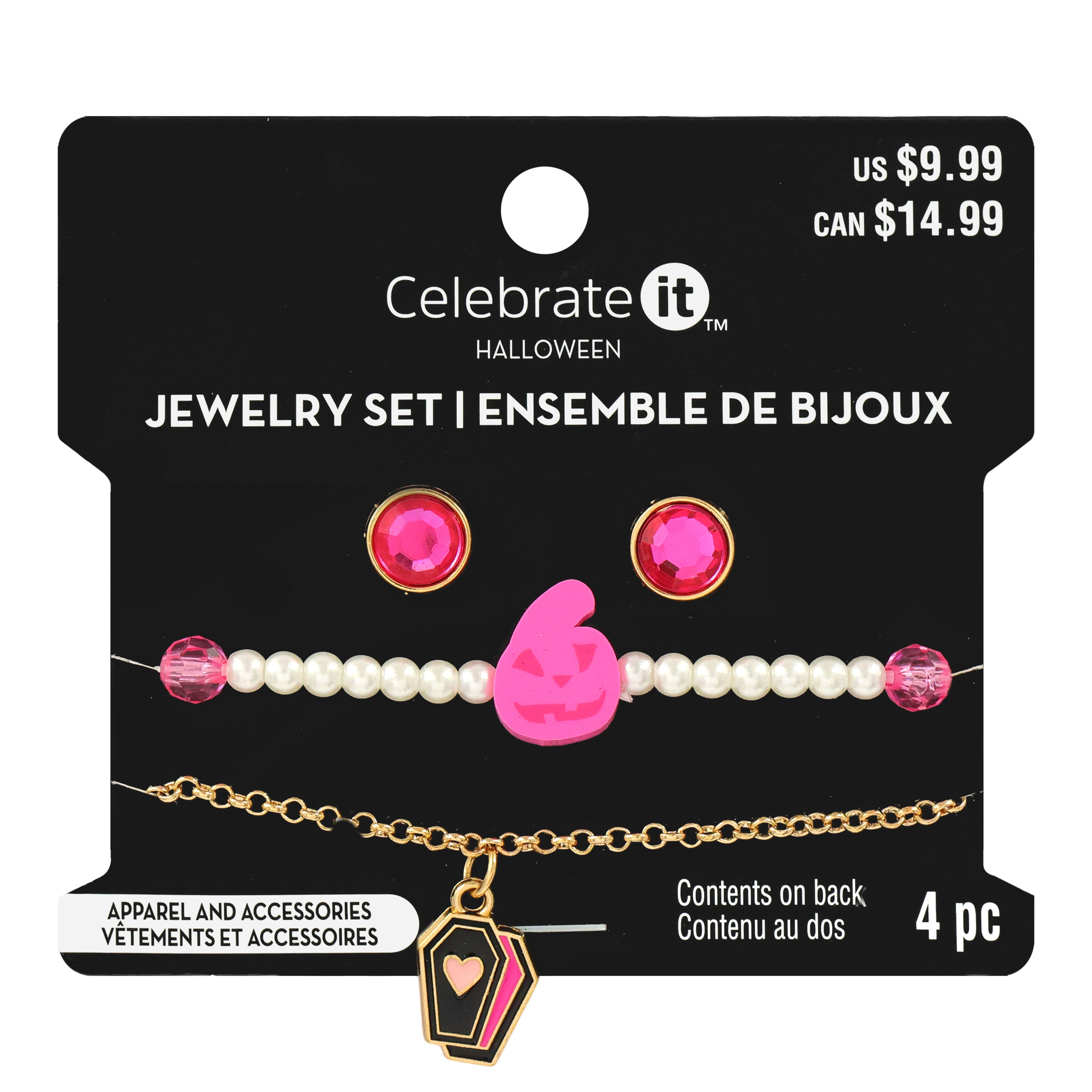 Pink Pumpkin Jewelry Set by Celebrate It&#x2122;