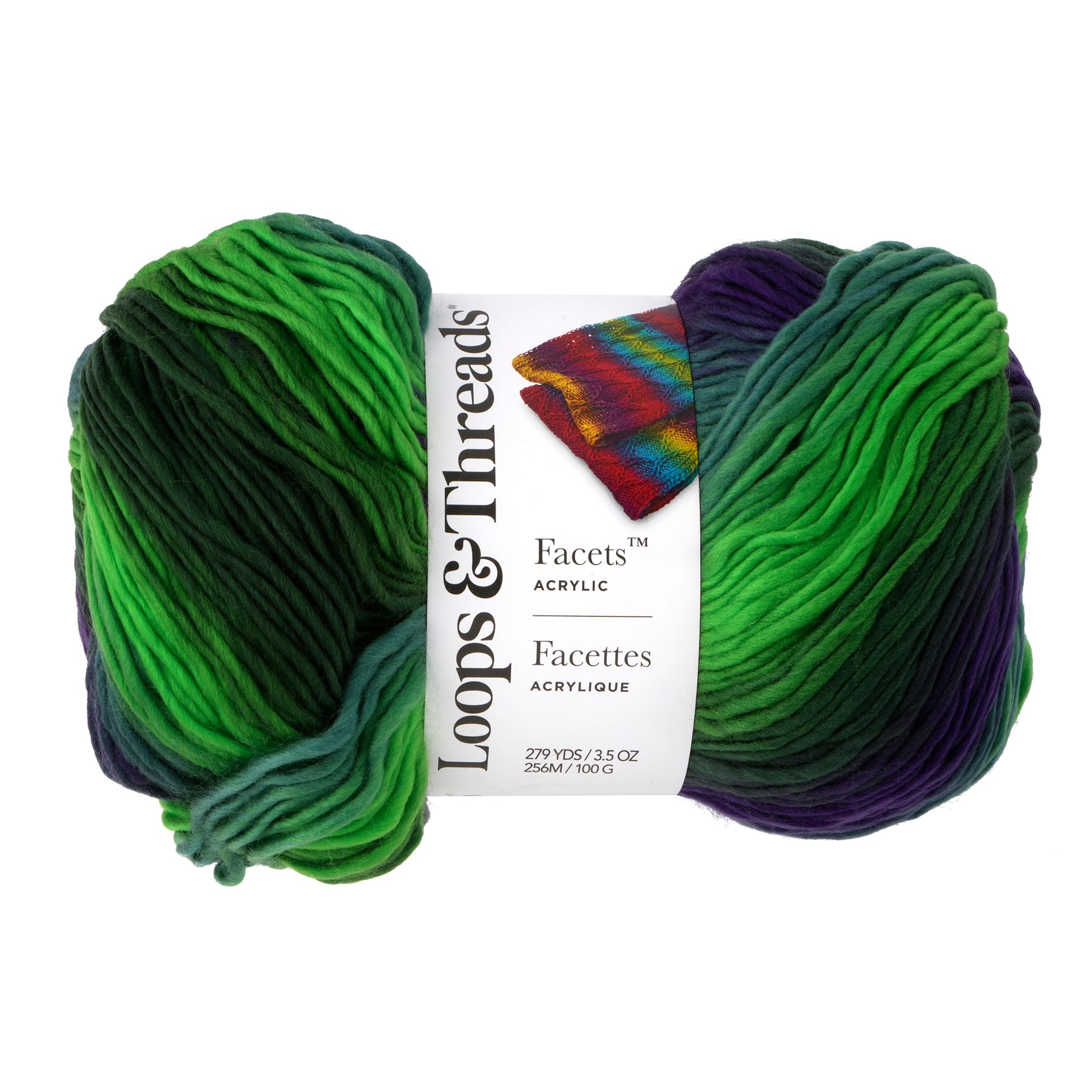 15 Pack: Facets&#x2122; Yarn by Loops &#x26; Threads&#xAE;