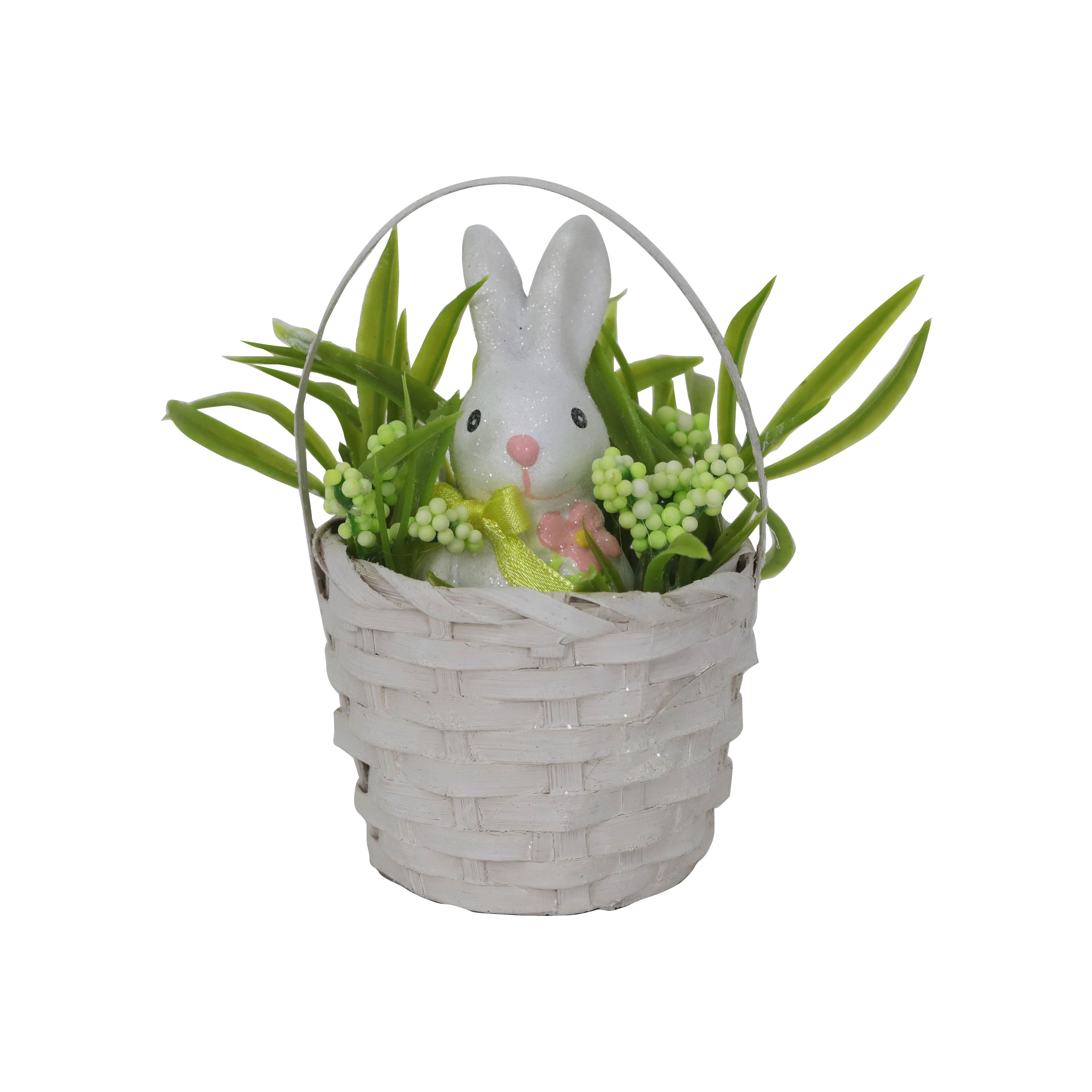 Assorted 4&#x22; Bunny Basket Tabletop Accent, 1pc. by Ashland&#xAE;