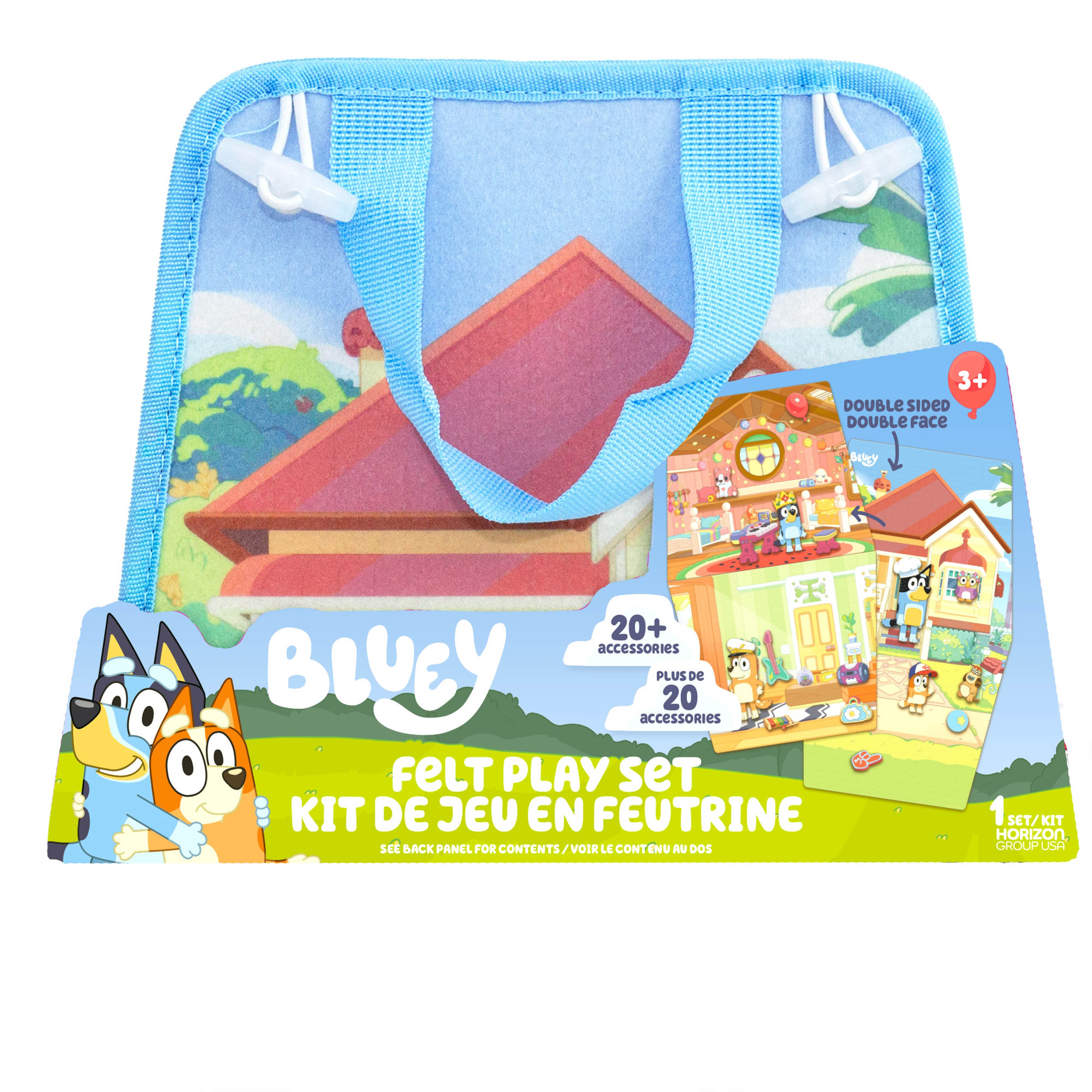 Bluey Felt Play Set