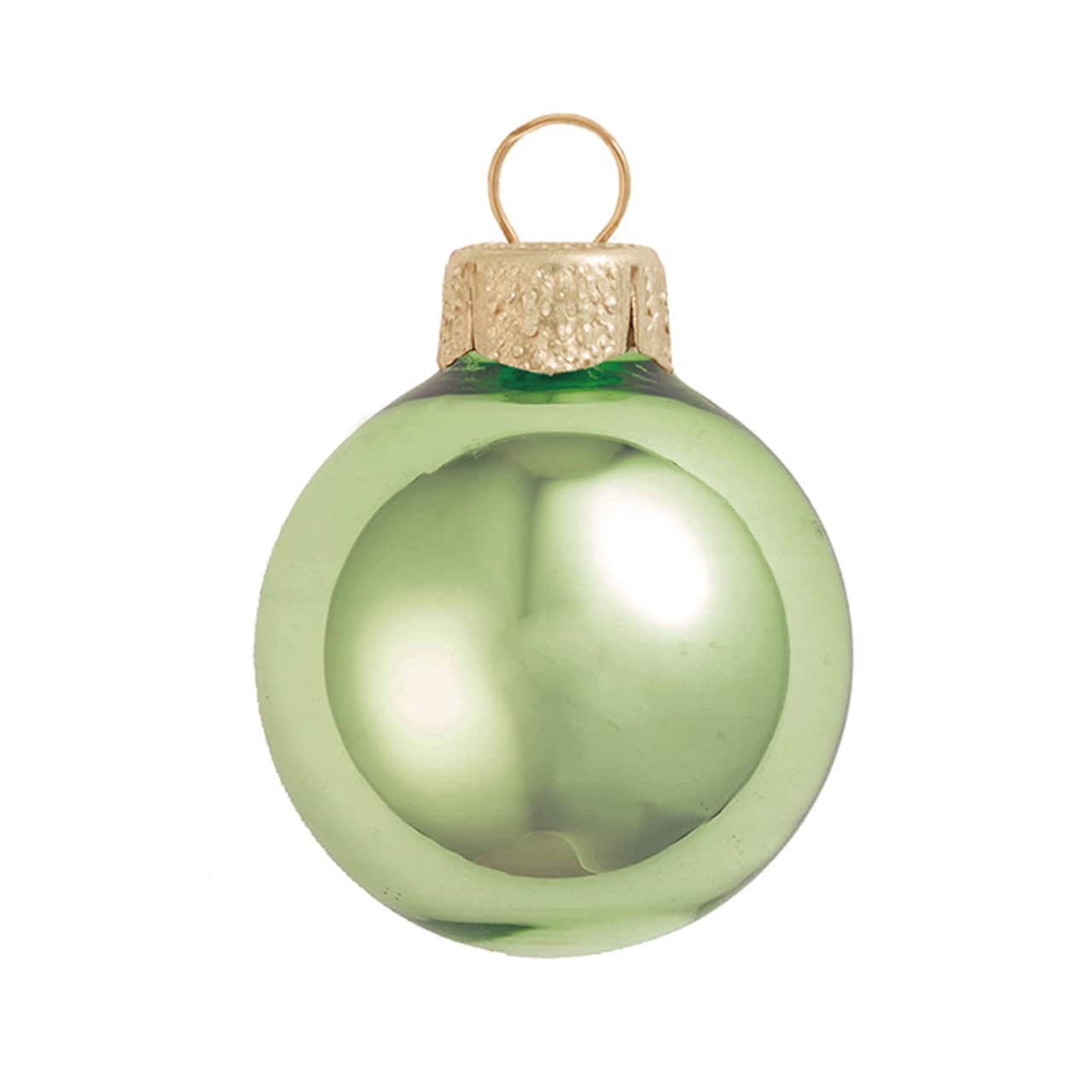 Whitehurst 40ct. 1.5" Shiny Glass Christmas Ornaments