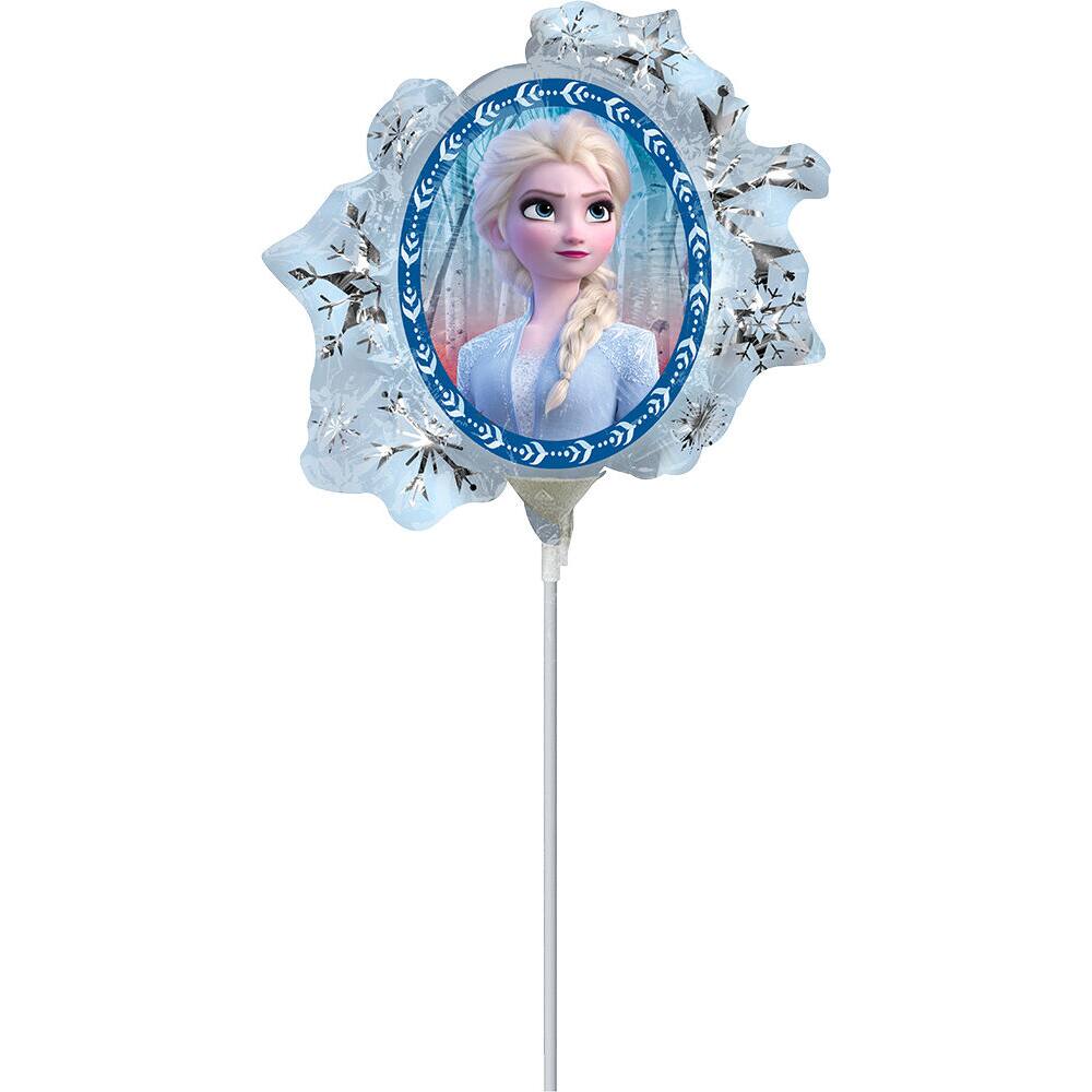 14&#x22; Frozen 2 Double-Sided Foil Stick Balloon
