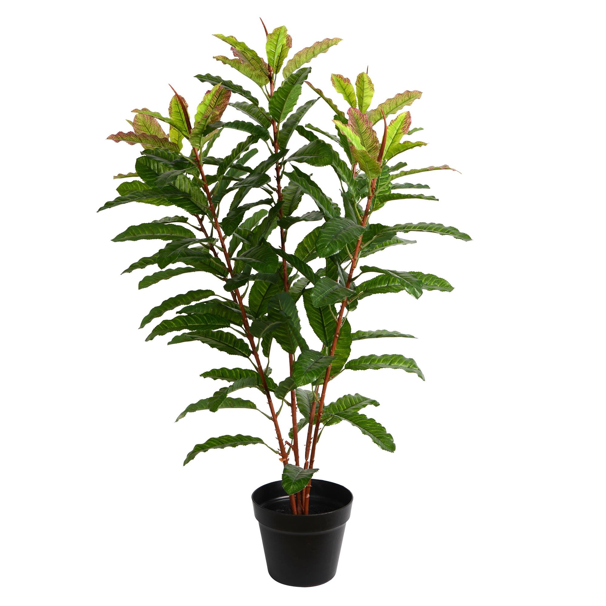 34" Artificial Green Myrtle Real Touch Plant