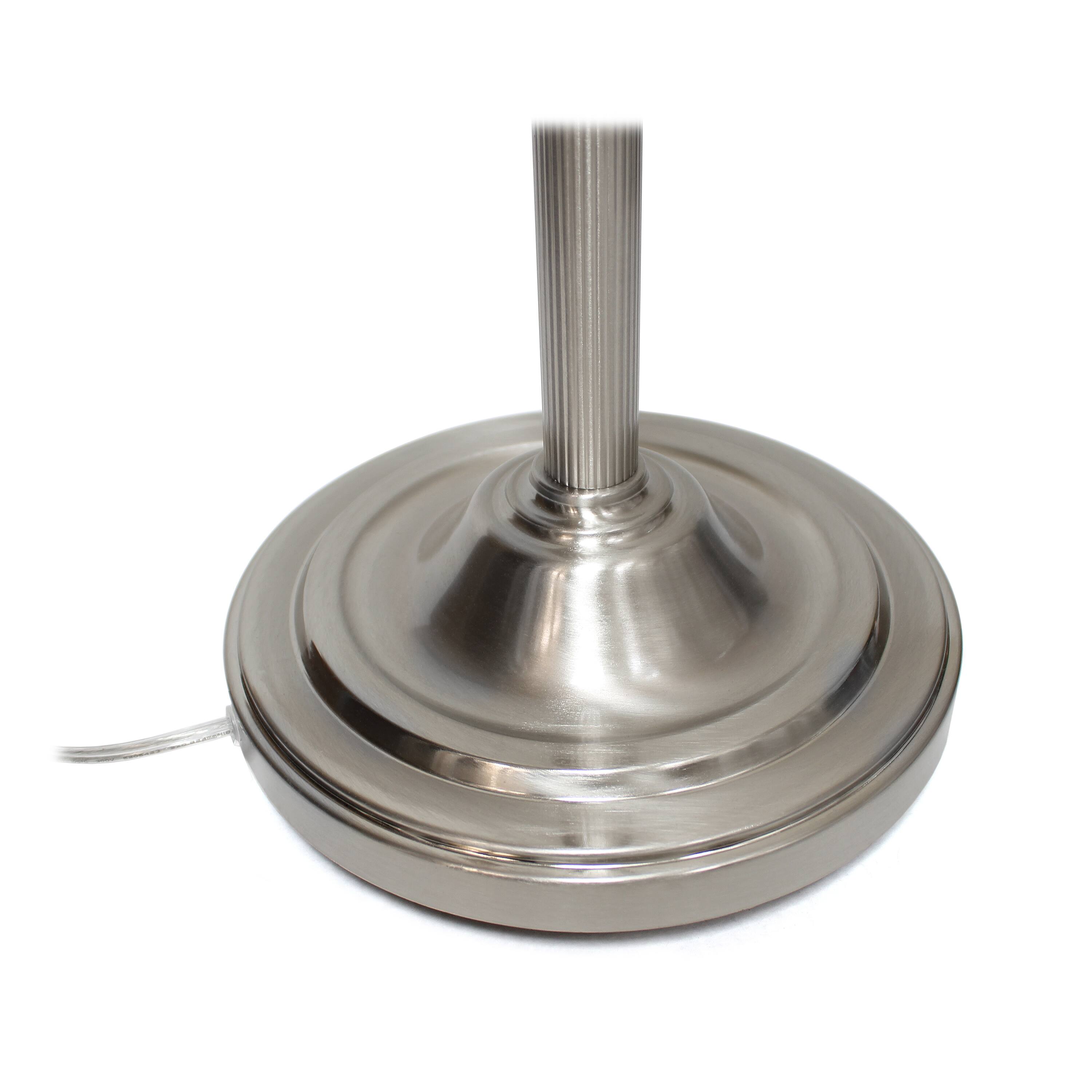 Lalia Home Torchiere Floor Lamp with Reading Light