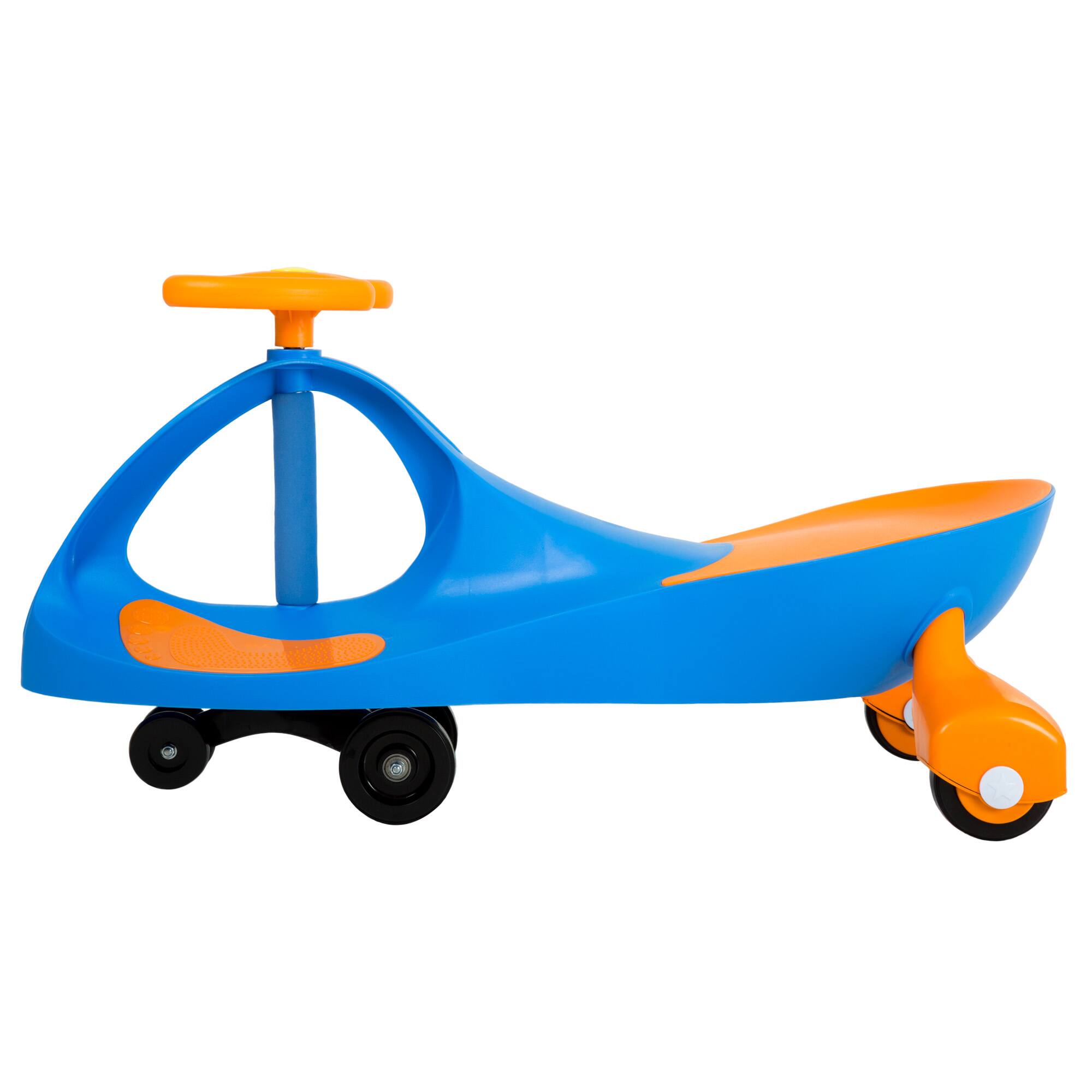 Toy Time Blue & Orange Wiggle Car