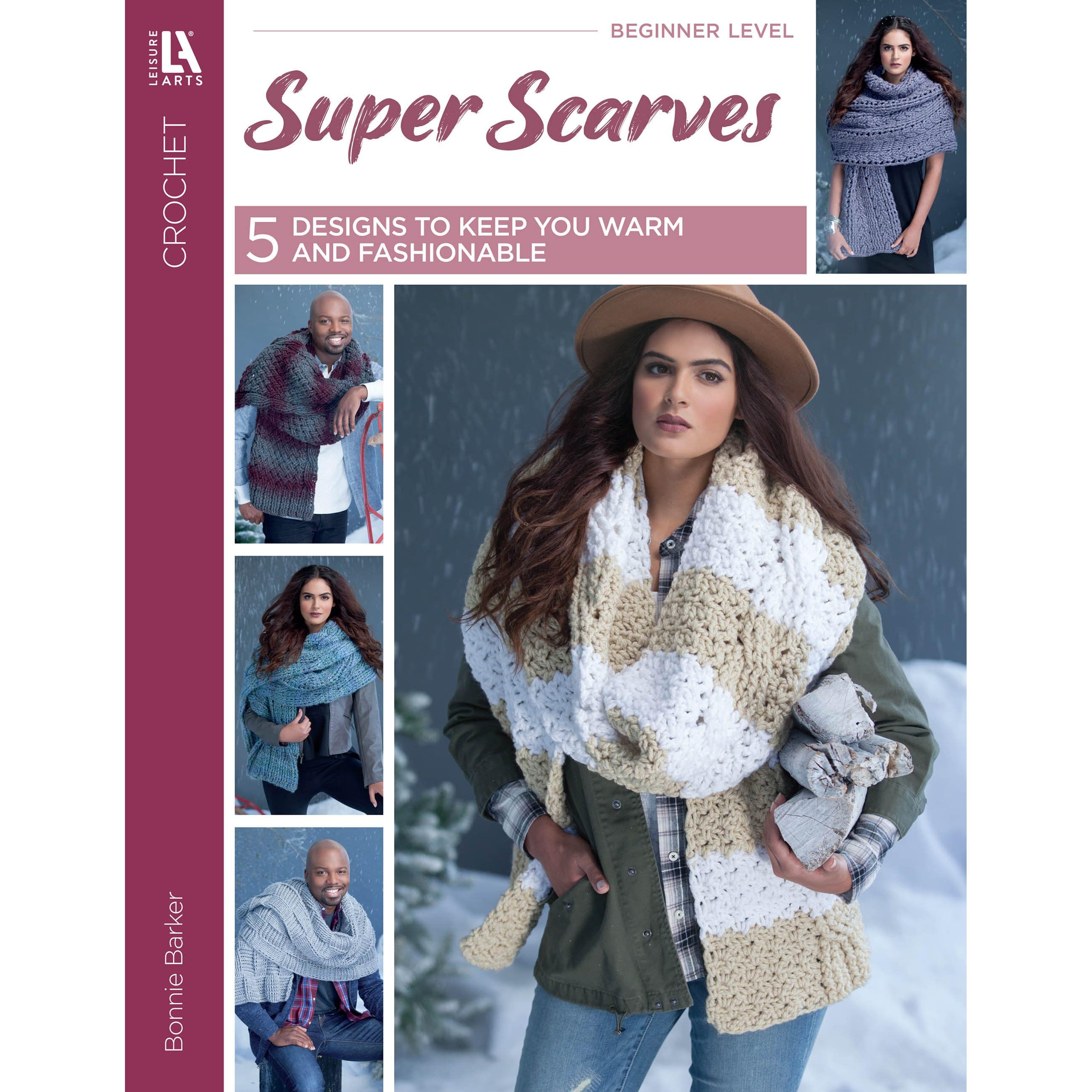 Leisure Arts® Super Scarves Book