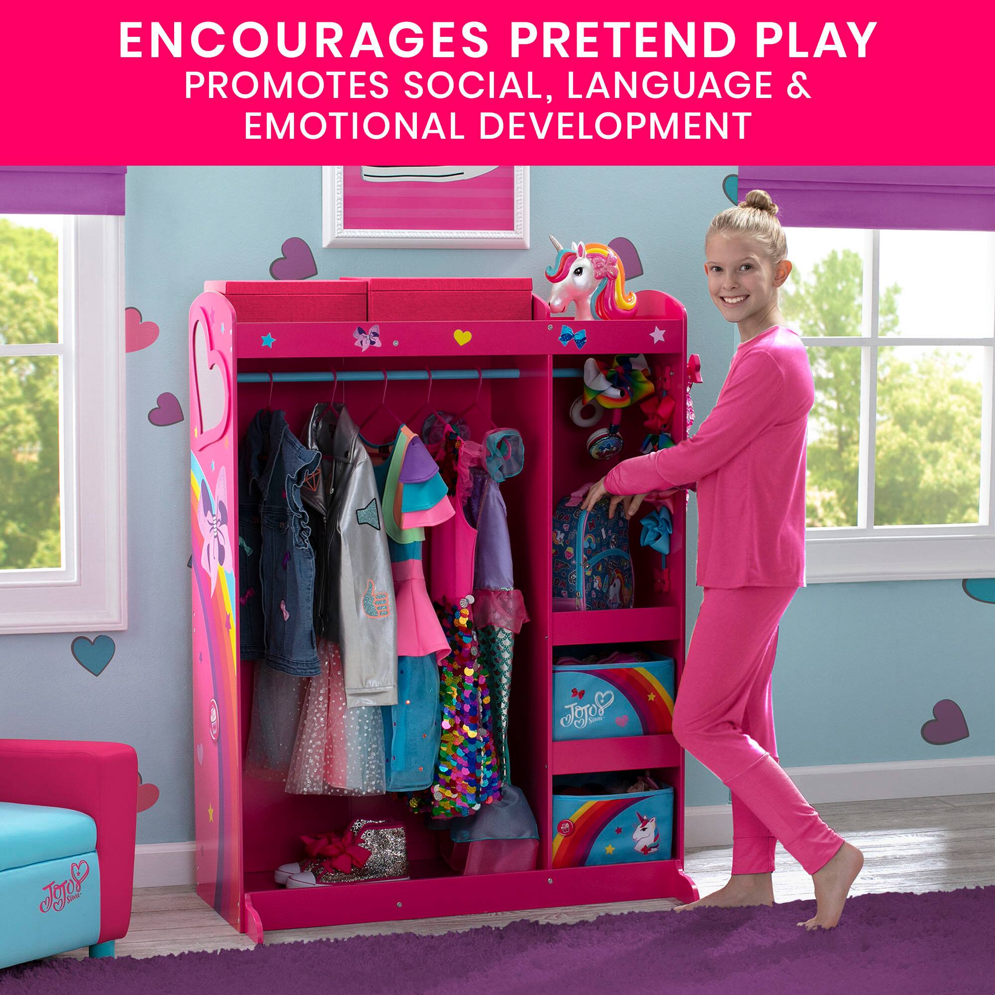 JoJo Siwa Deluxe 3 Shelf Dress &#x26; Play Boutique