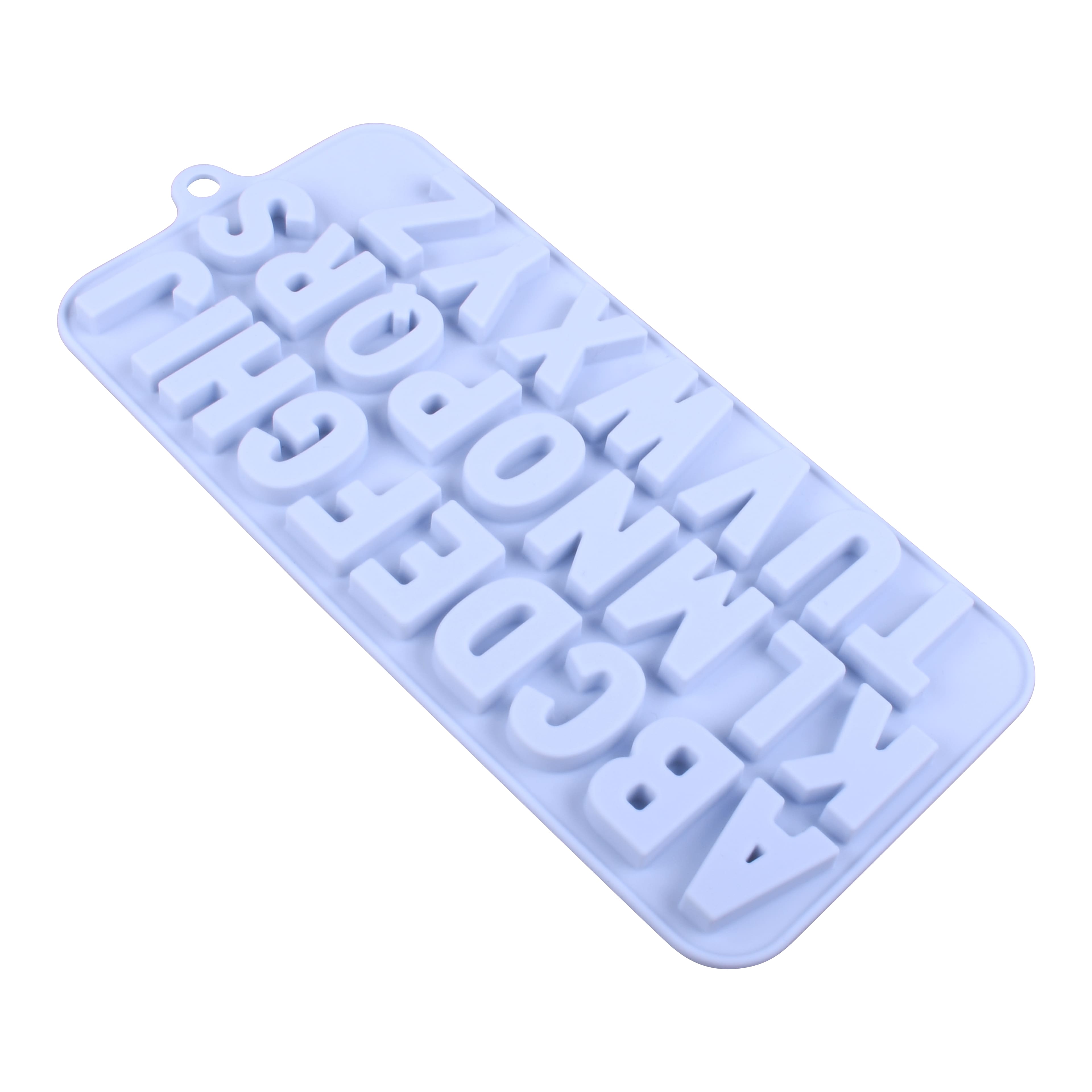 Alphabet Silicone Candy Mold by Makery&#x2122;