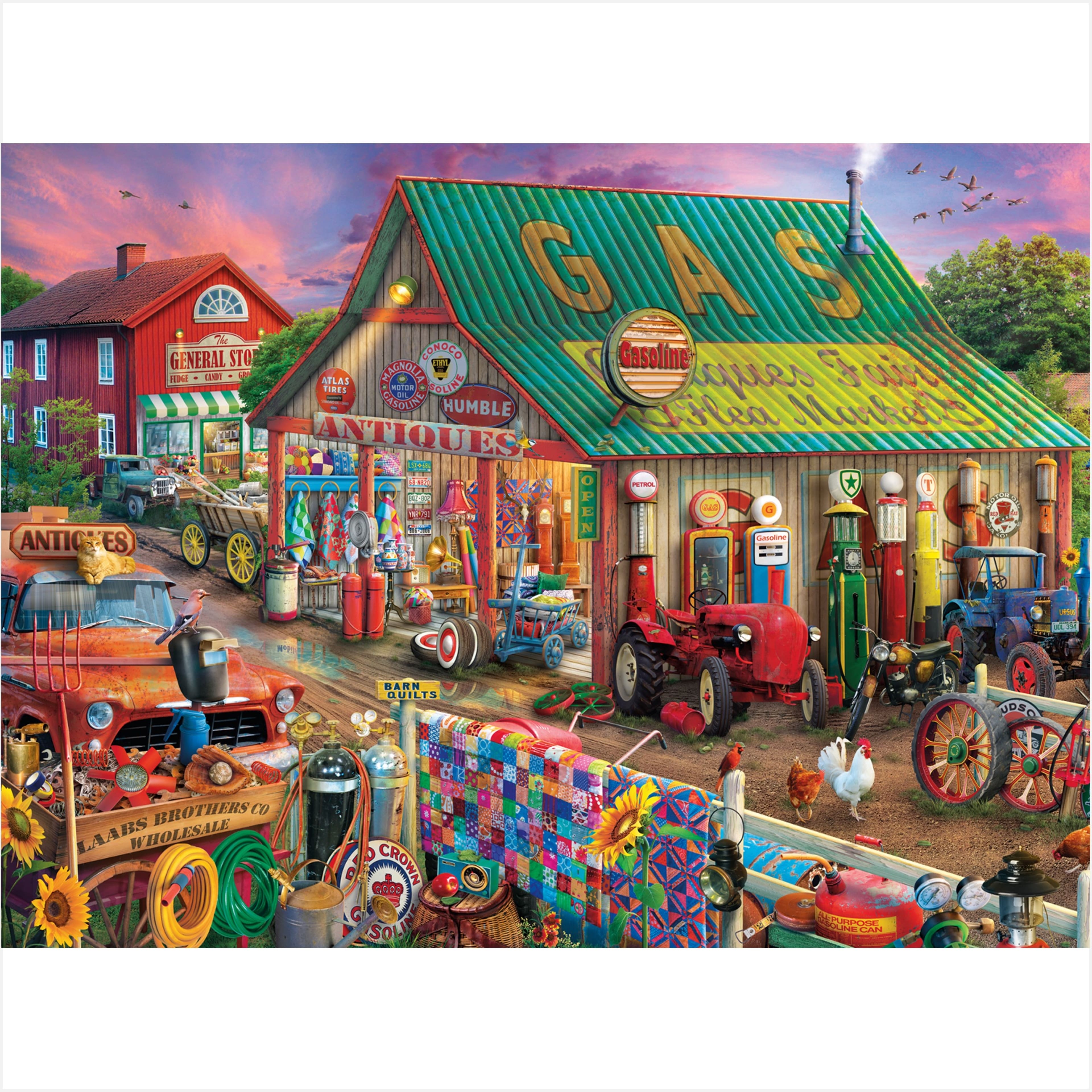 Assorted Country Life 1,000 Piece Puzzle