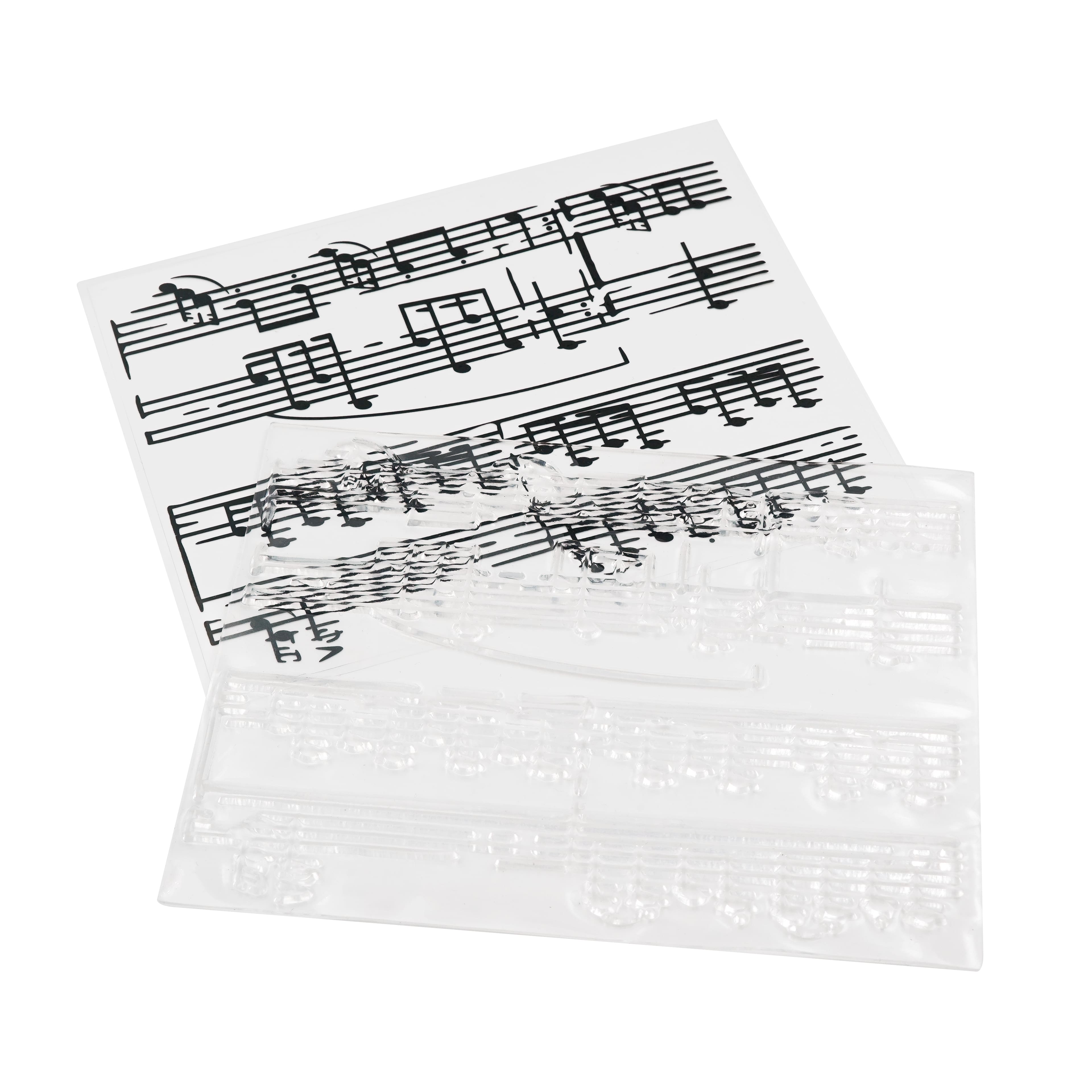 Sheet Music Clear Stamp by Recollections™