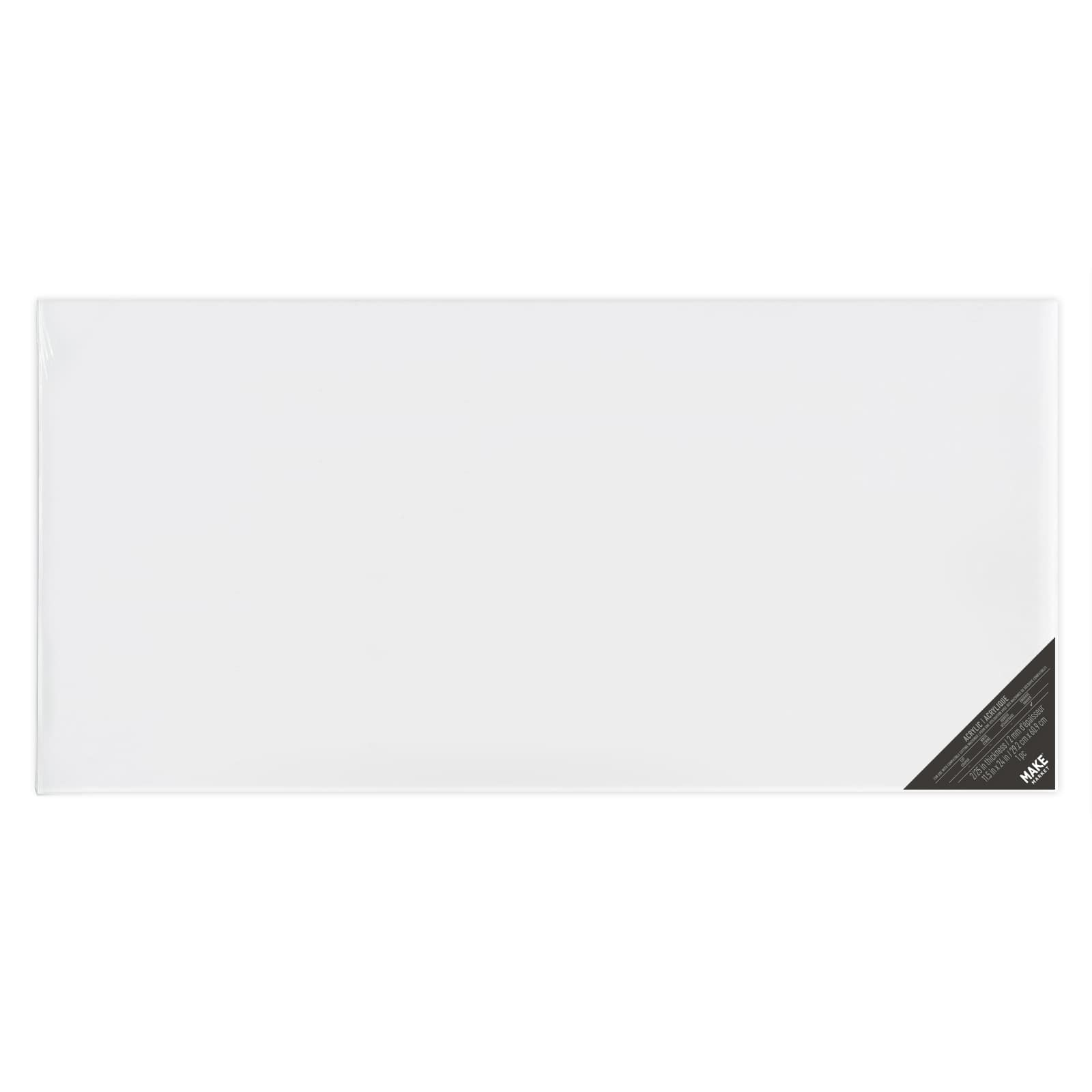 Clear Acrylic Craft Sheet by Make Market®