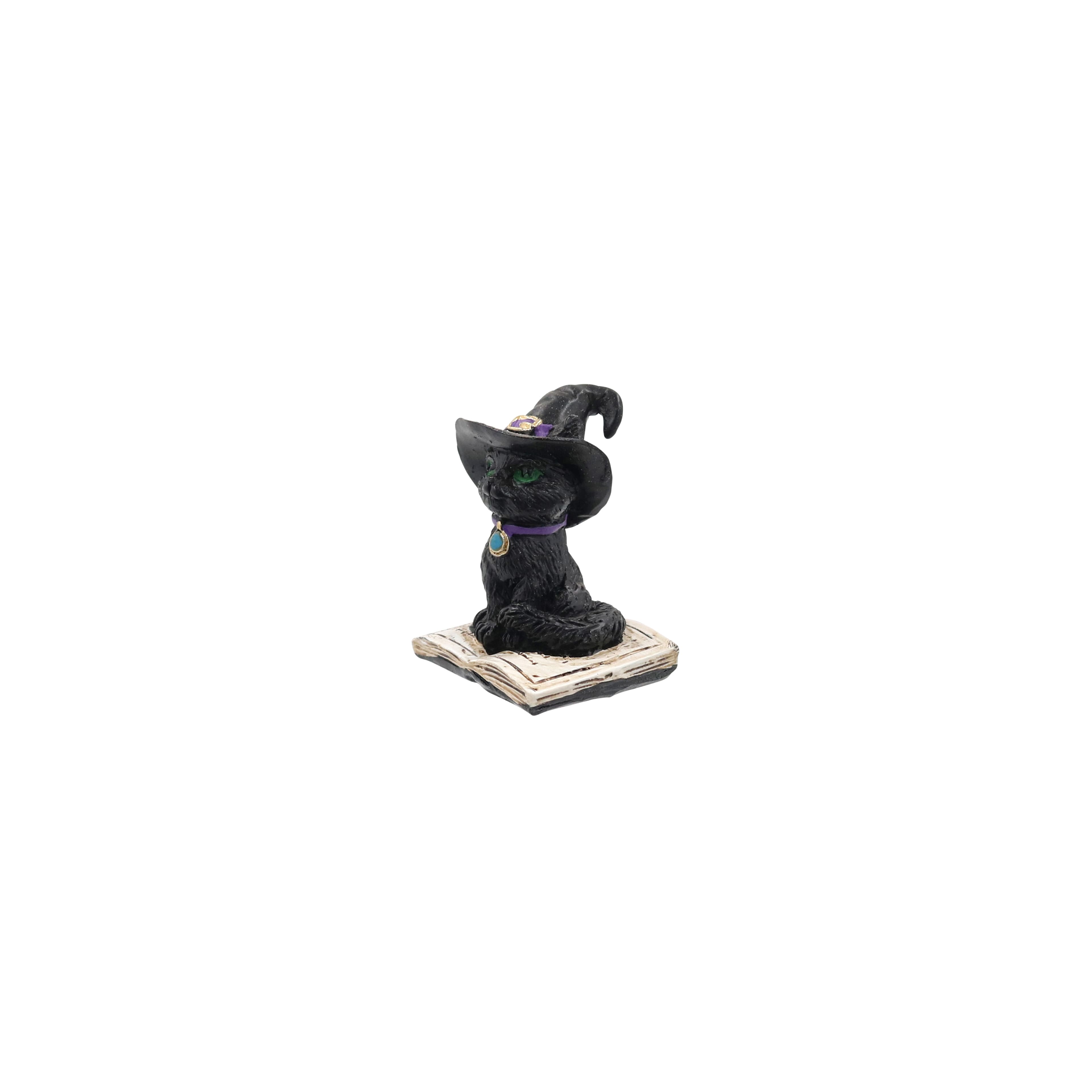 Mini Witch Cat on Book by Ashland&#xAE;