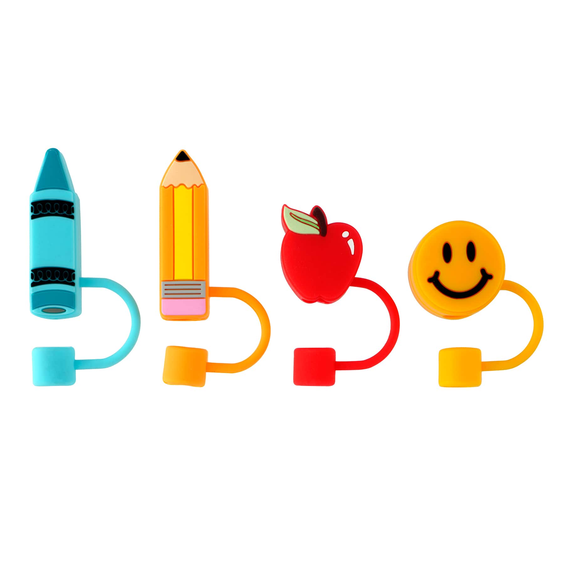 Décorations pour paille Retour à l’école, 4 unités d’Ashland