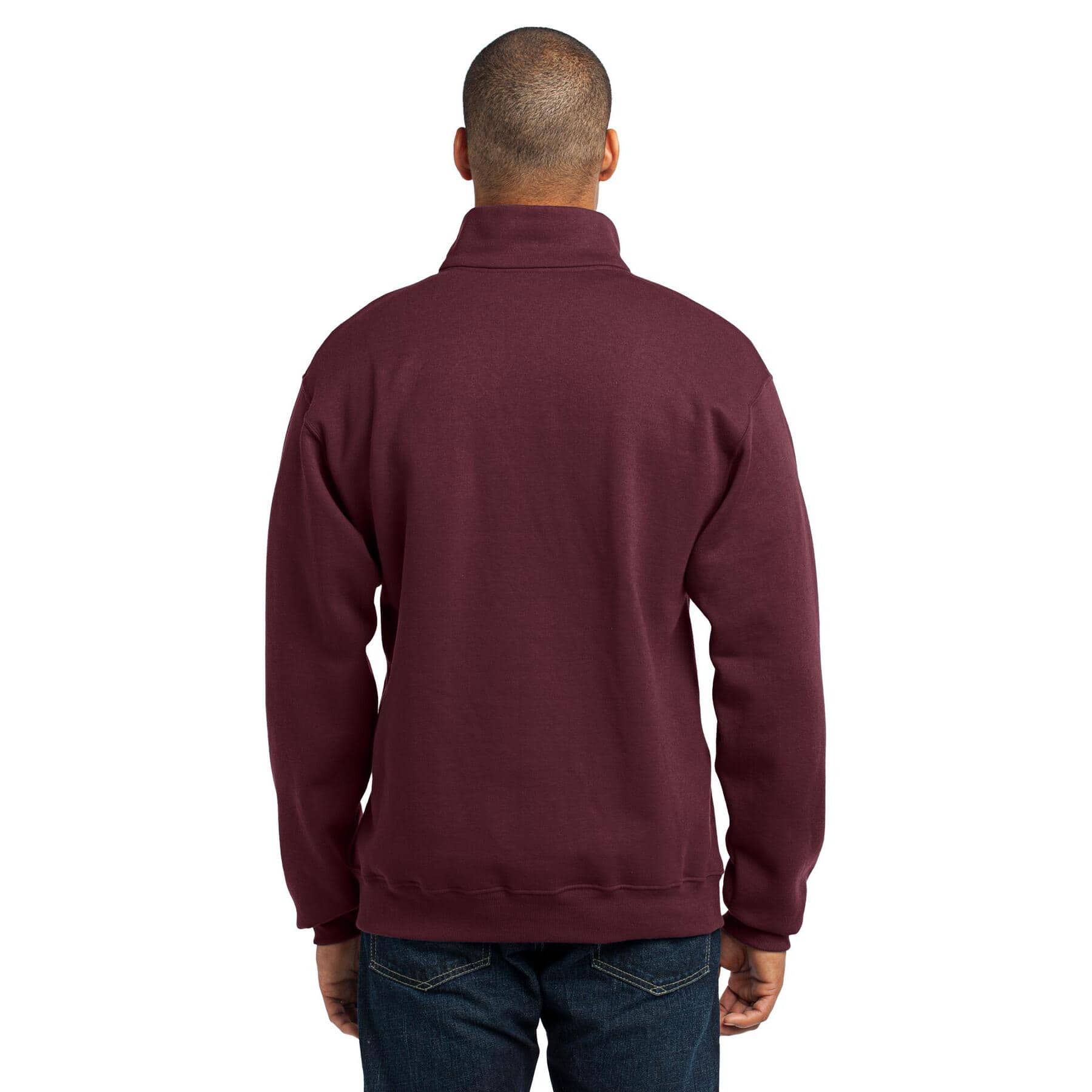 JERZEES® NuBlend® 1/4-Zip Cadet Collar Sweatshirt
