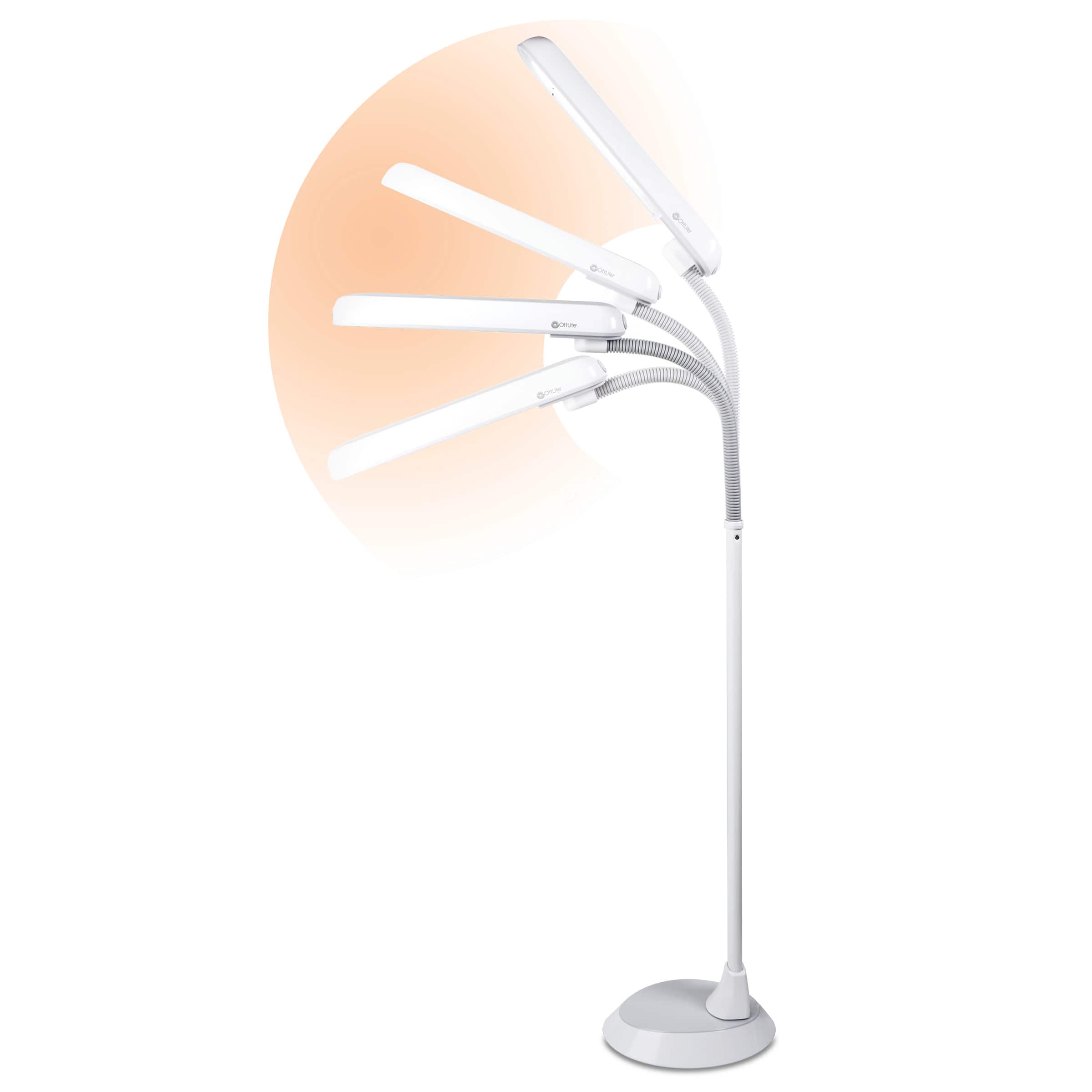 OttLite 24W Extended Reach Floor Lamp