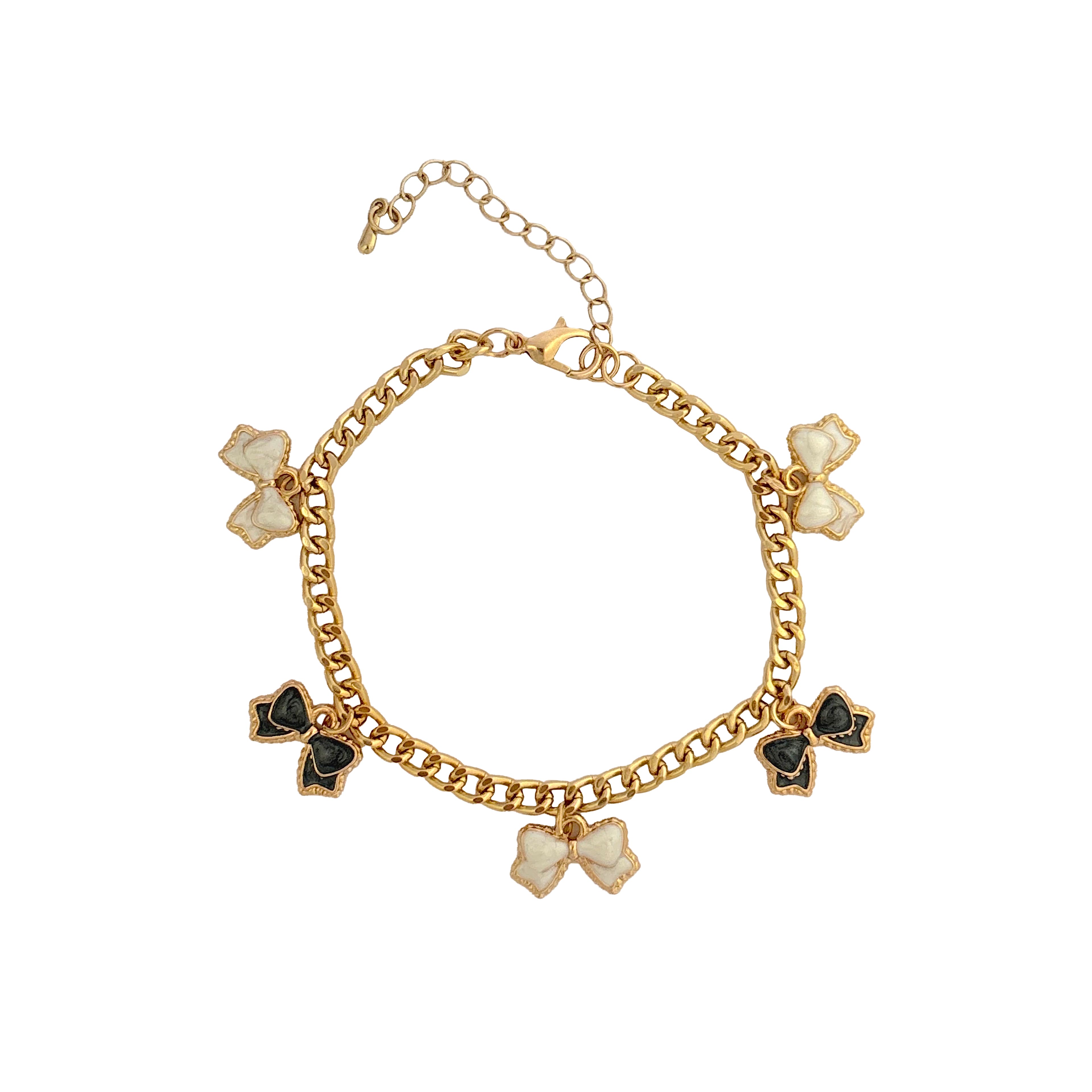 Blue Moon Studio&#x2122; Black Metal Bow Charms, 4ct.