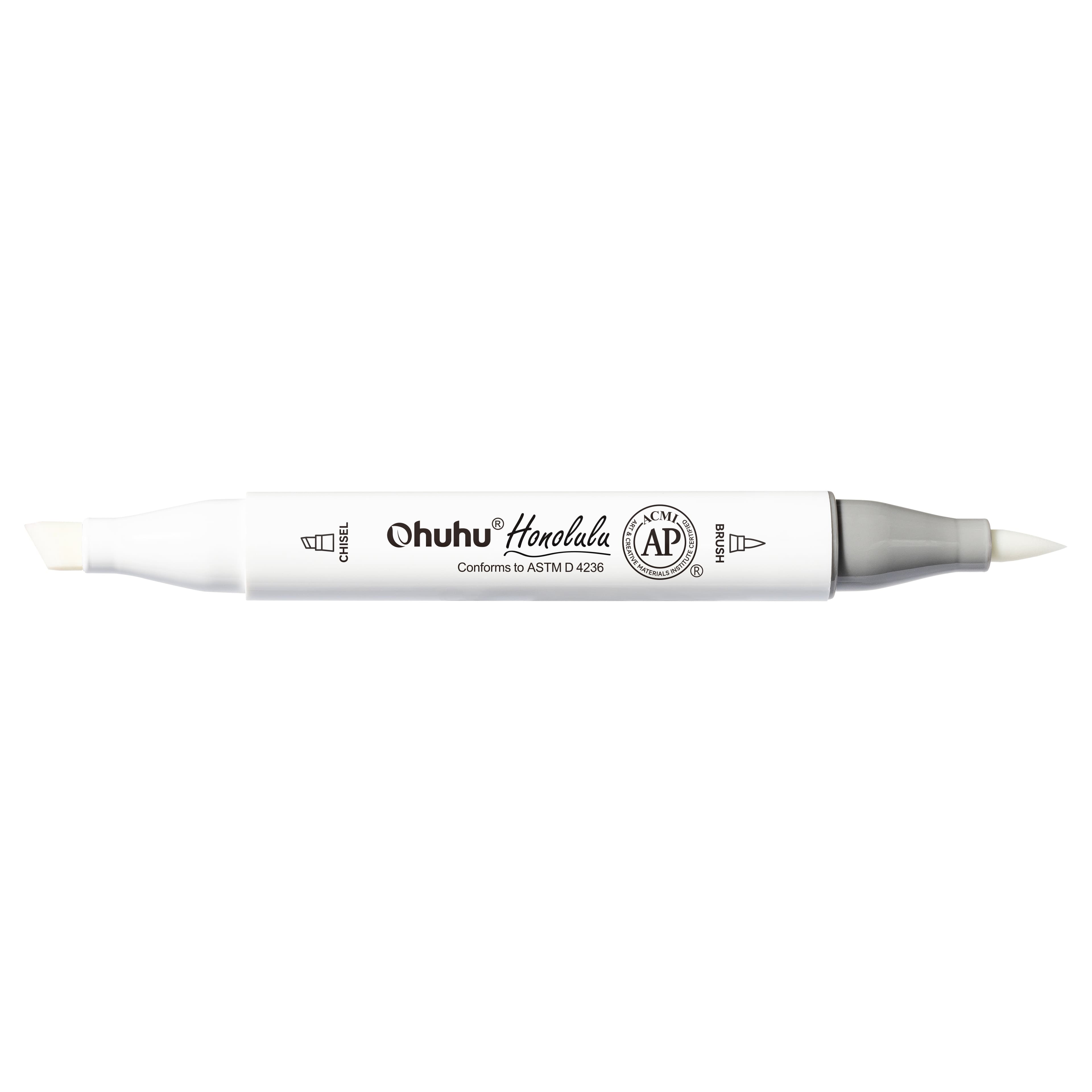 Ohuhu® Honolulu Brush & Chisel Dual Tip Marker