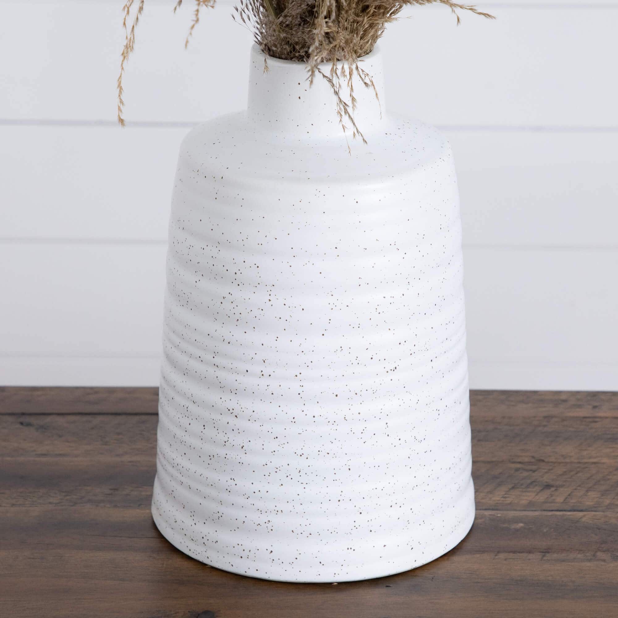 2.5ft. Dried Natural Pampas Arrangement in Ceramic Vase