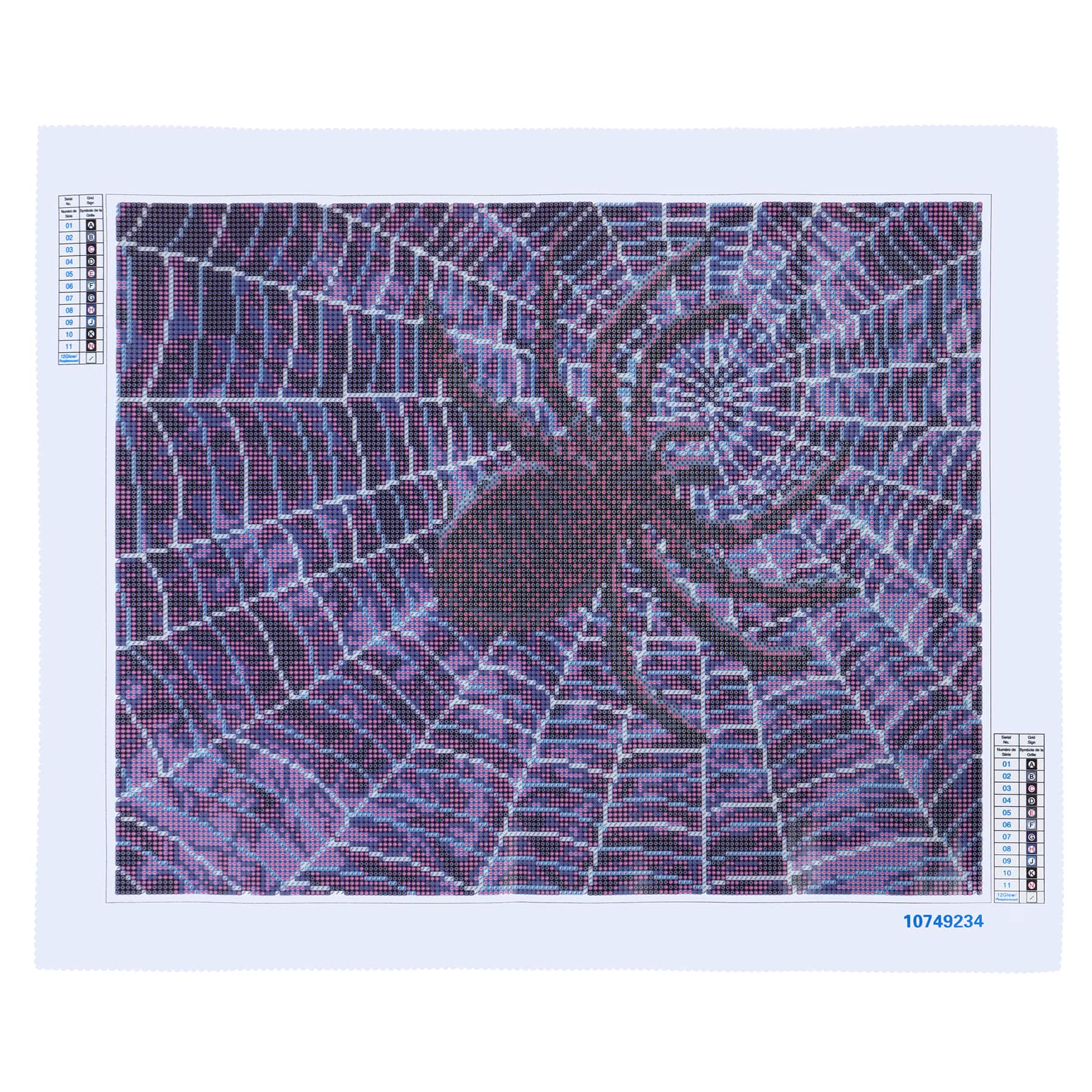 16&#x22; x 20&#x22; Spider Web Diamond Art Kit by Make Market&#xAE;