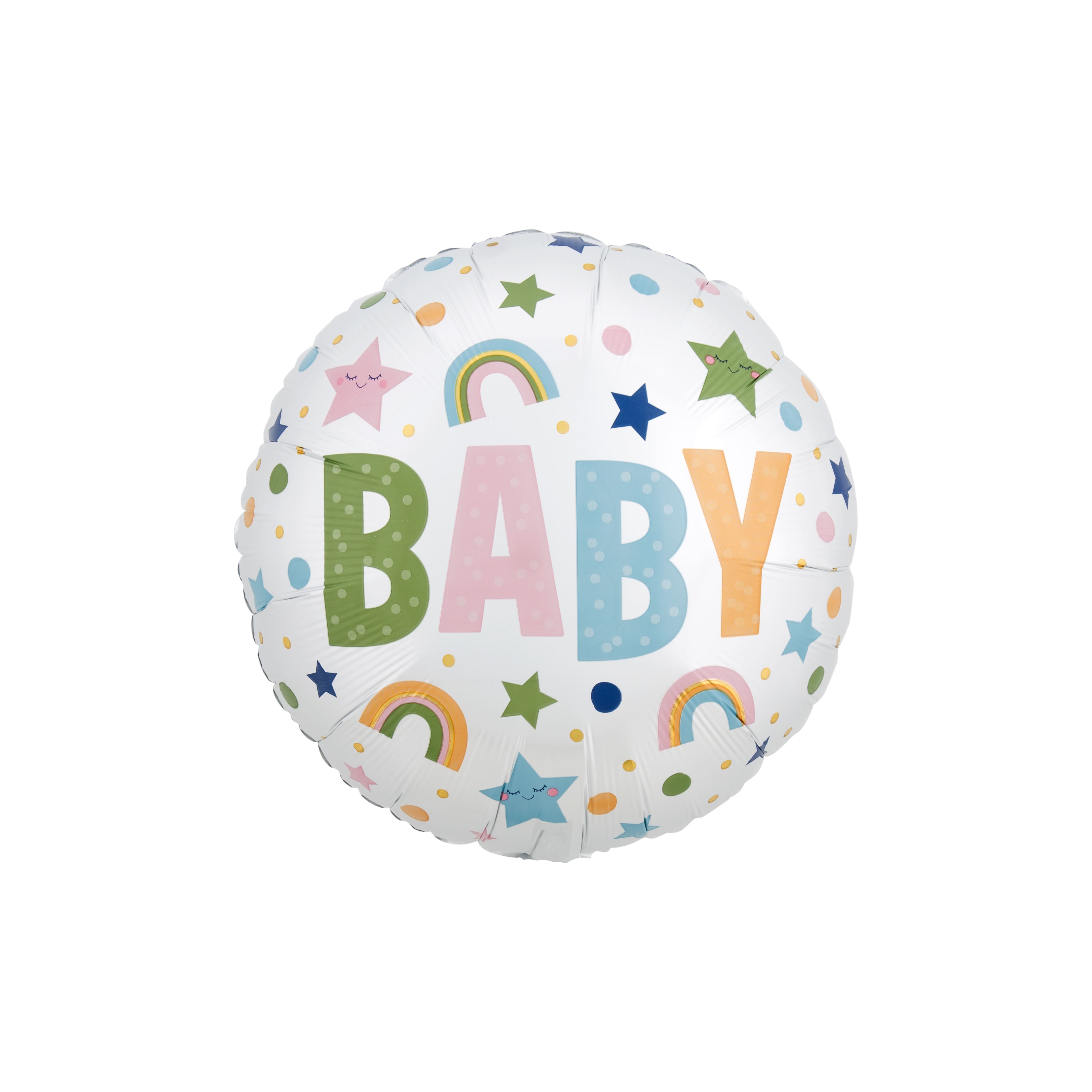 18&#x22; Satin Natural Baby Foil Balloon