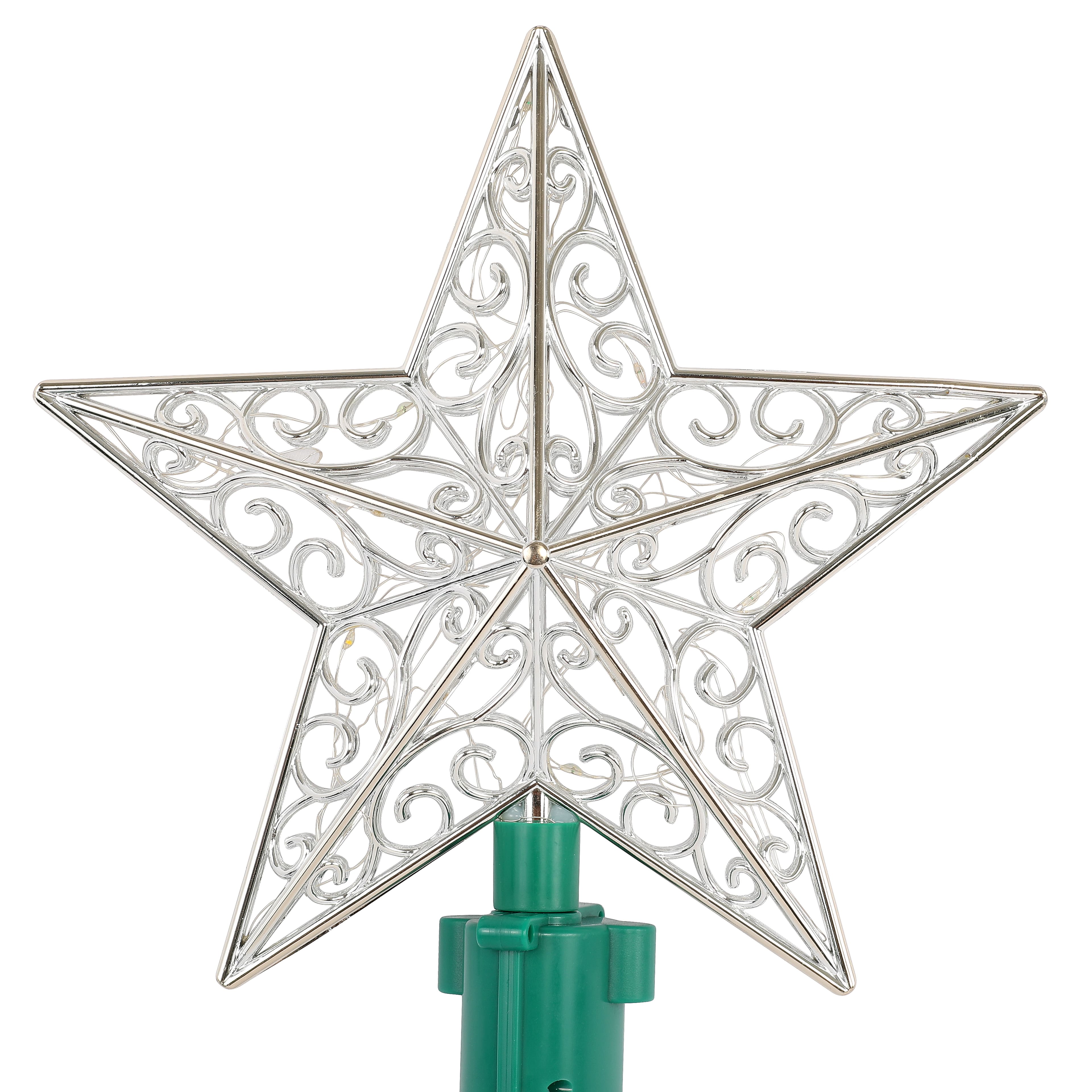 11&#x22; Multicolor Rotating Star Lighted Tree Topper by Ashland&#xAE;