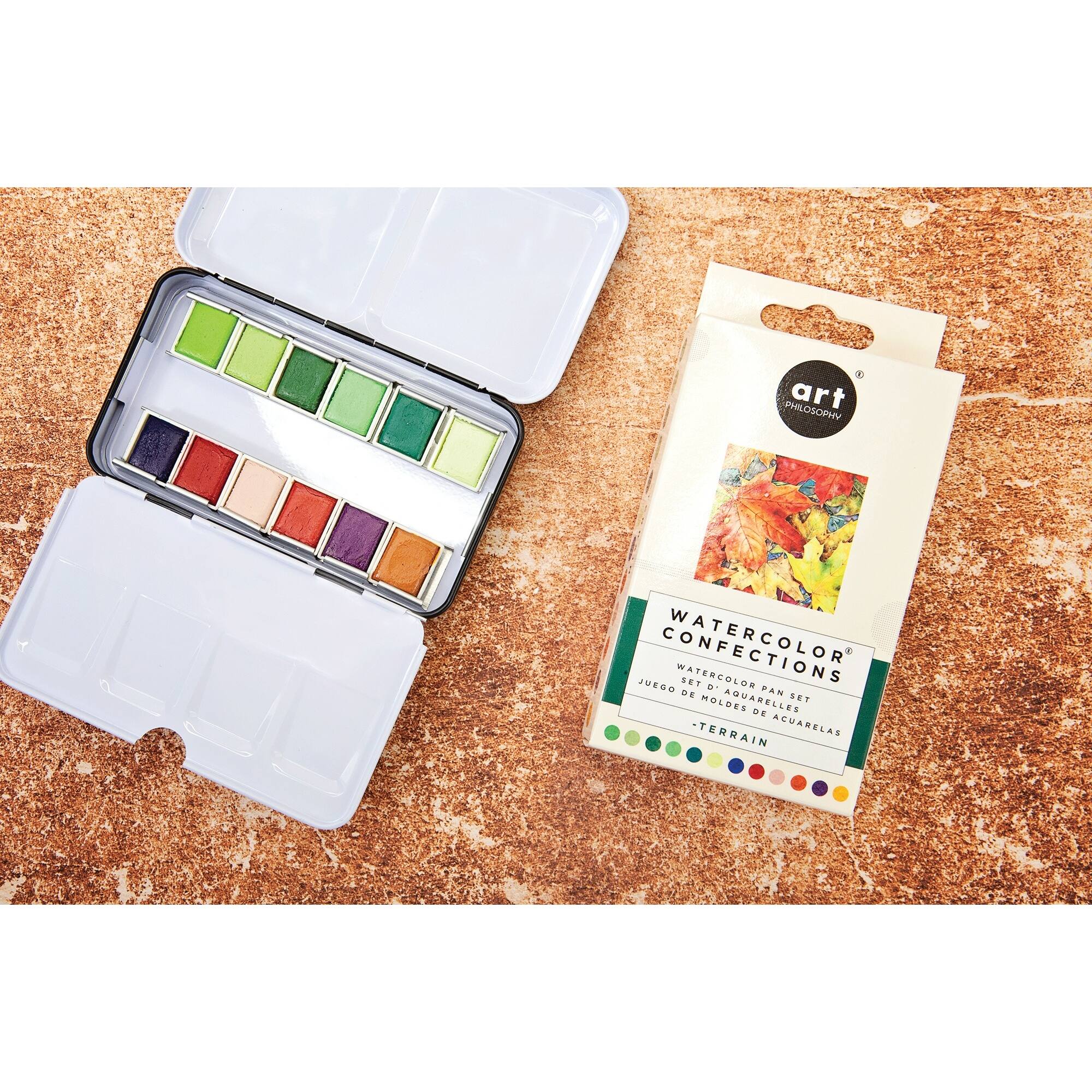Prima&#xAE; Watercolor Confections Terrain Watercolor Pans
