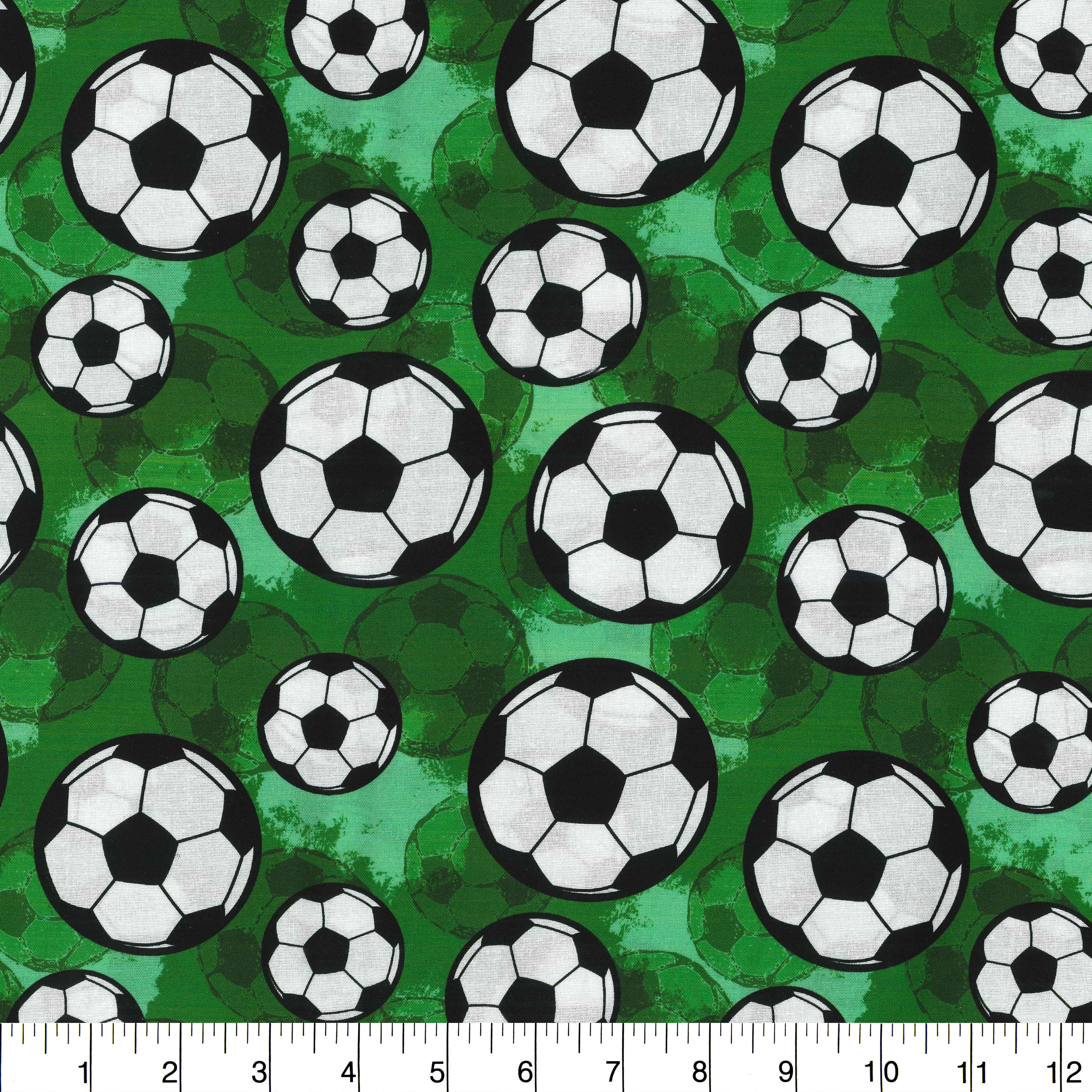 Fabric Traditions Soccer Toss Cotton Fabric