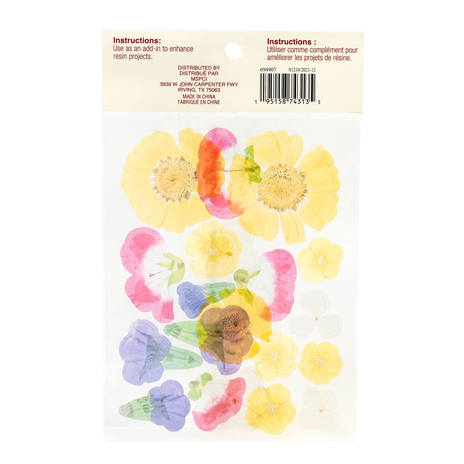 Flowers Acetate Pieces by Craft Smart&#xAE;