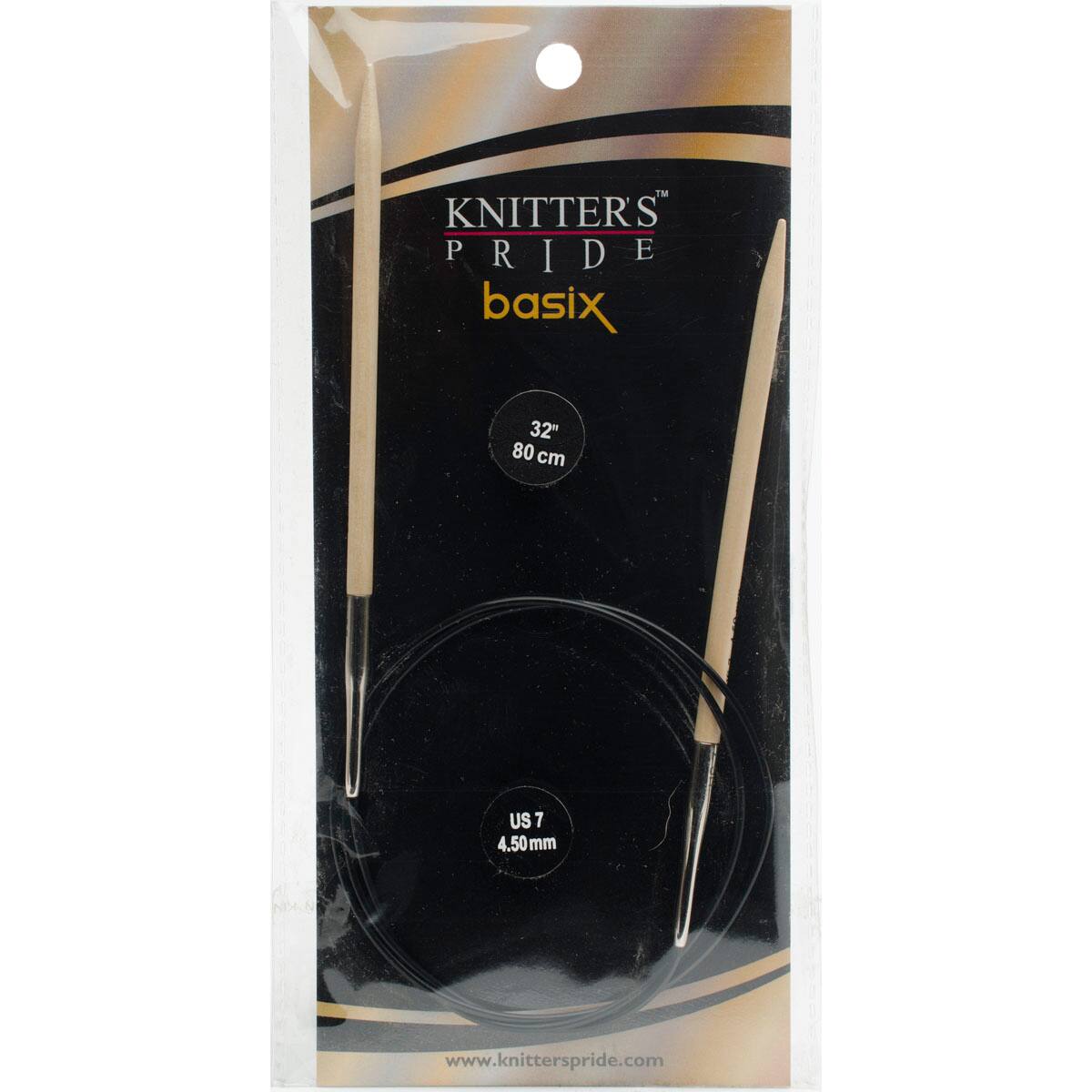 Knitter's Pride™ Basix Fixed Circular Knitting Needles, 7 / 4.5mm 