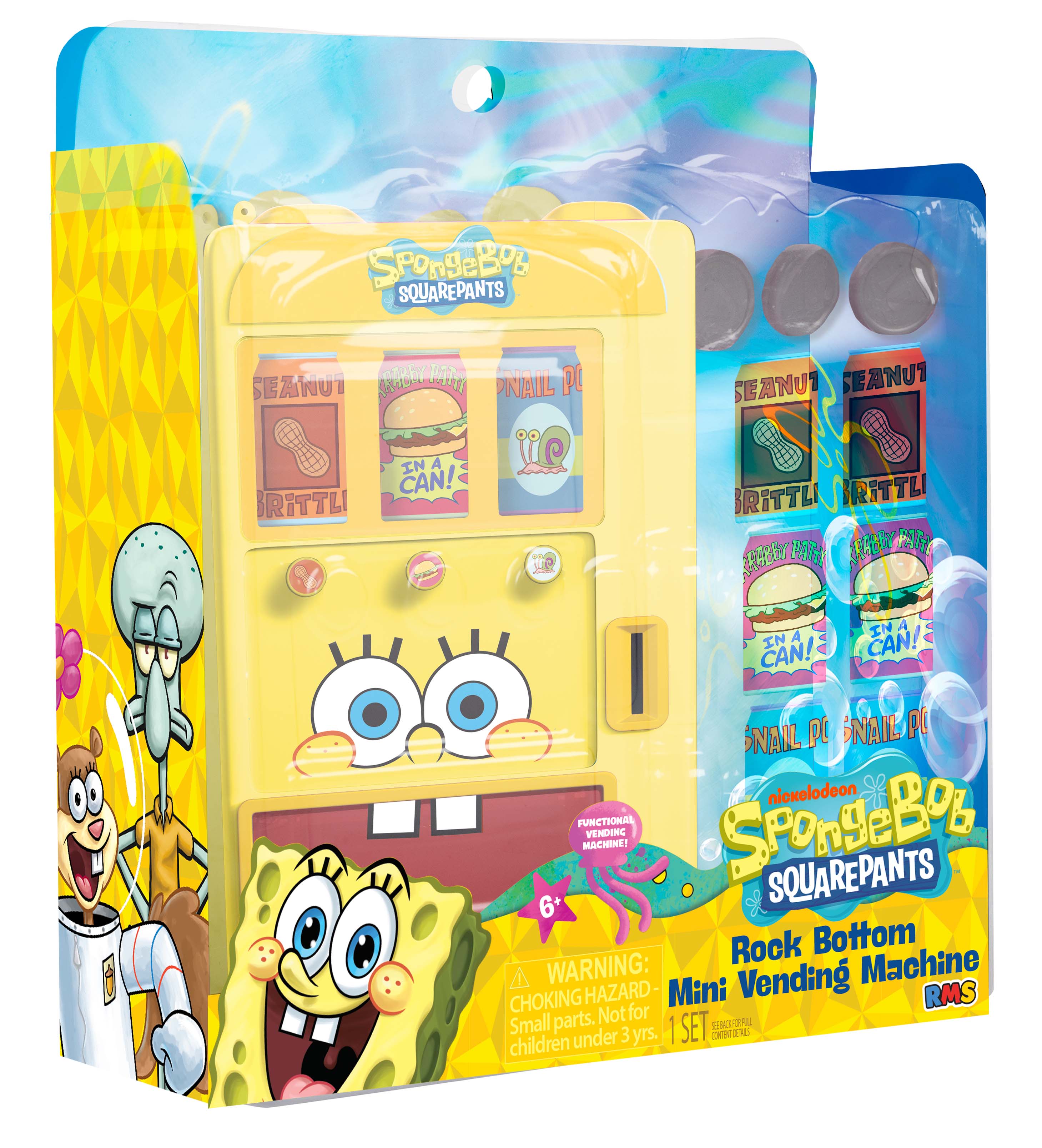 SpongeBob SquarePants&#x2122; Rock Bottom Mini Vending Machine