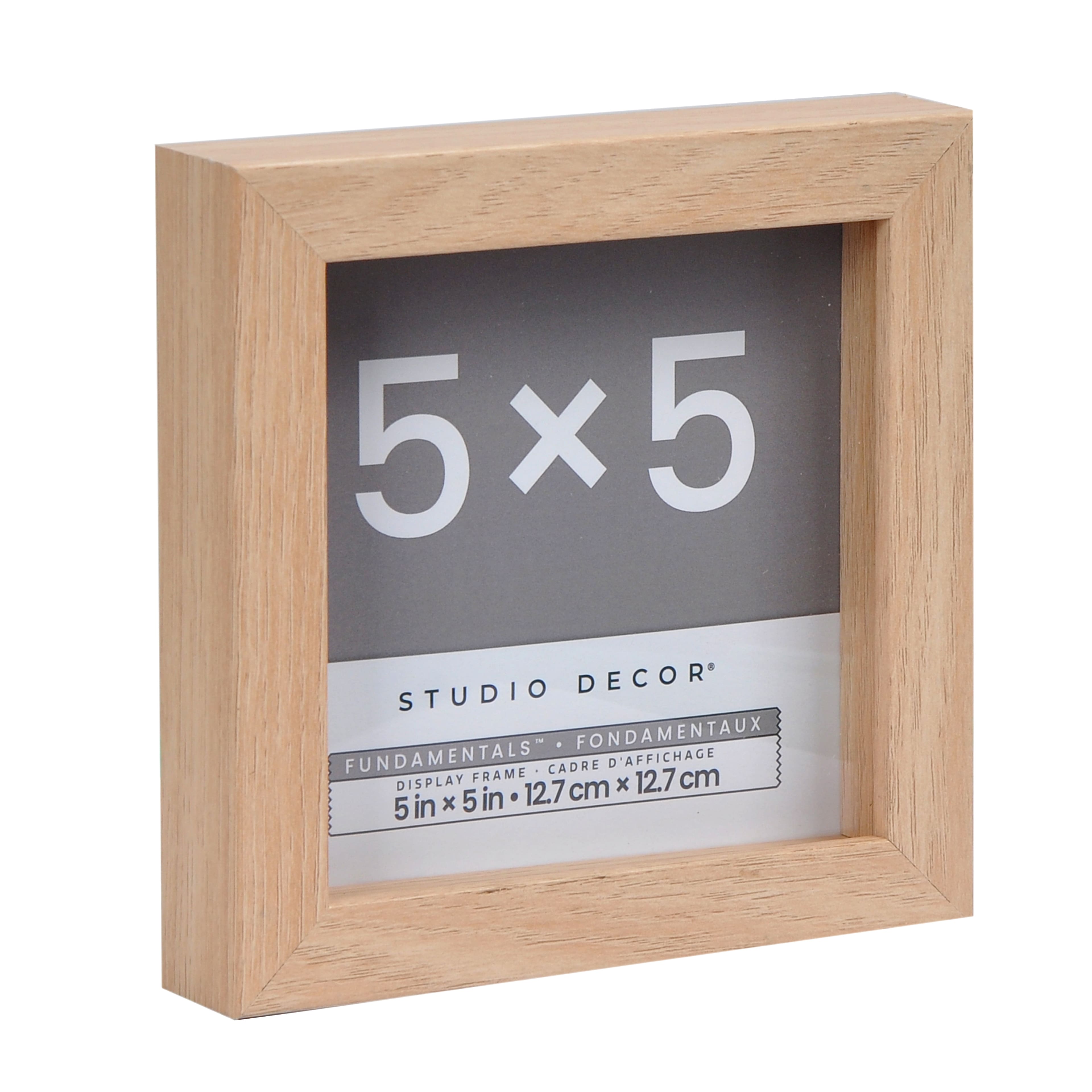 8 Pack: Fundamentals&#x2122; 5&#x22; x 5&#x22; Display Frame by Studio D&#xE9;cor&#xAE;