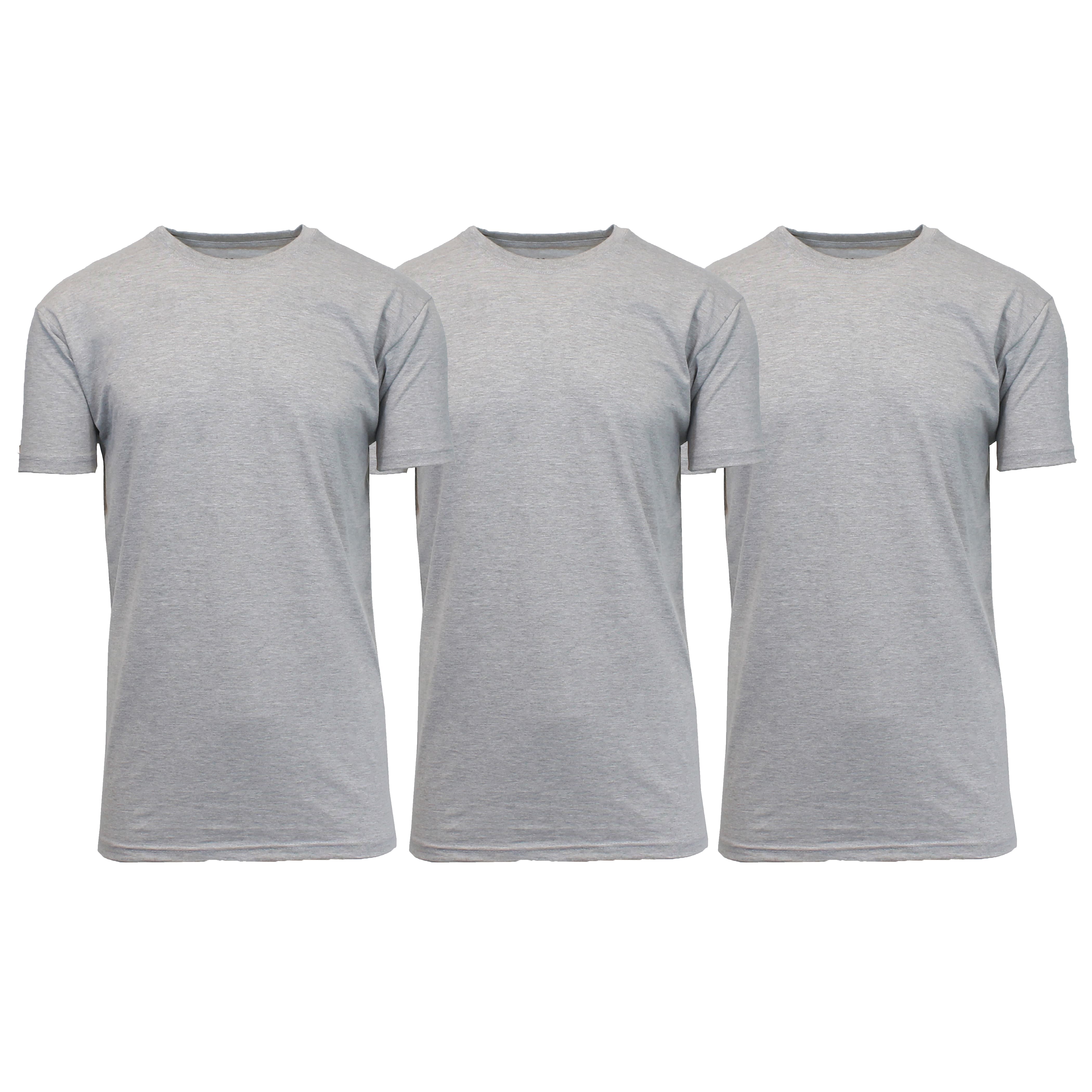 Galaxy By Harvic Crew Neck Men's T-Shirt 3 Pack
