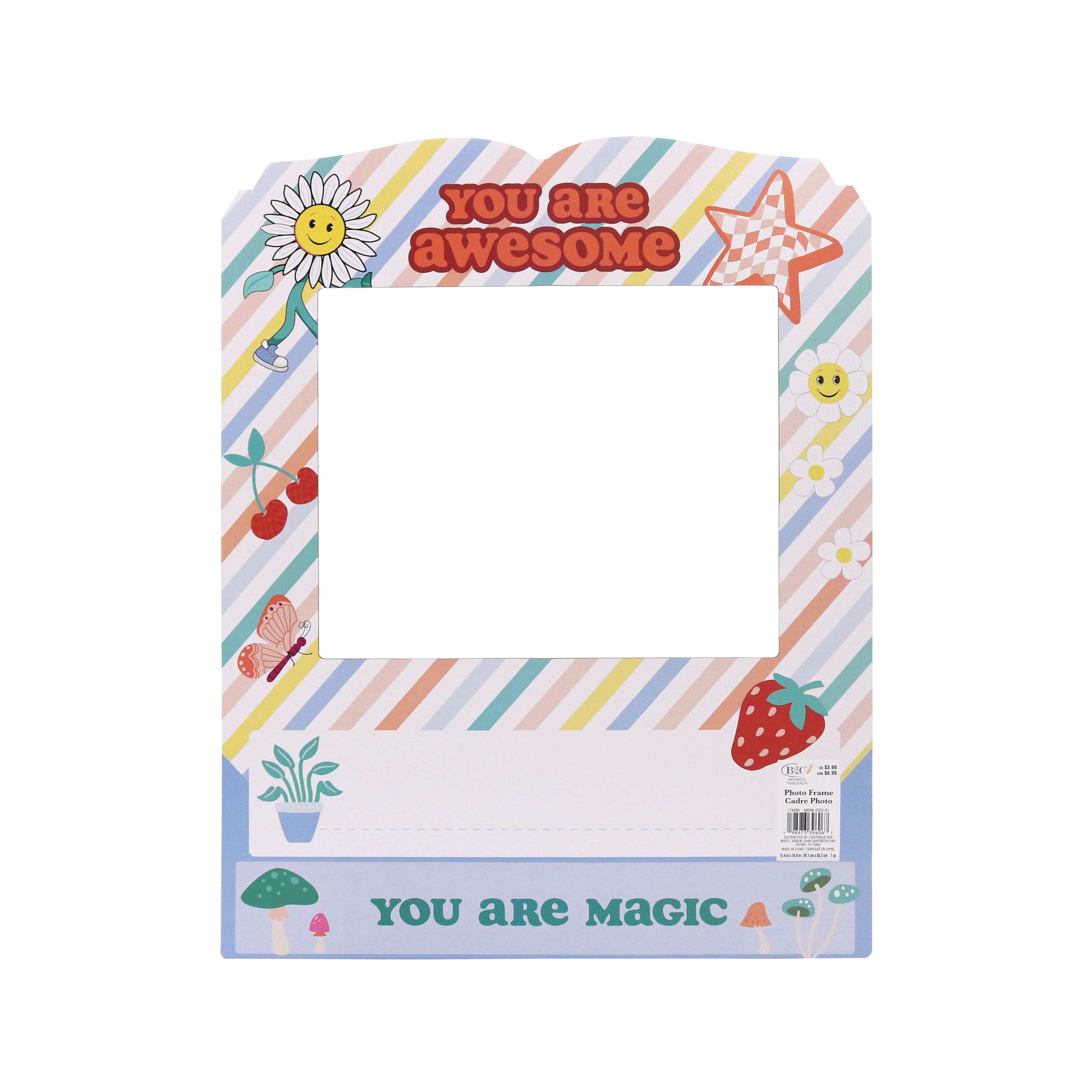 Reversible You Did It Paper Bulletin Board Photo Frame by B2C&#x2122;