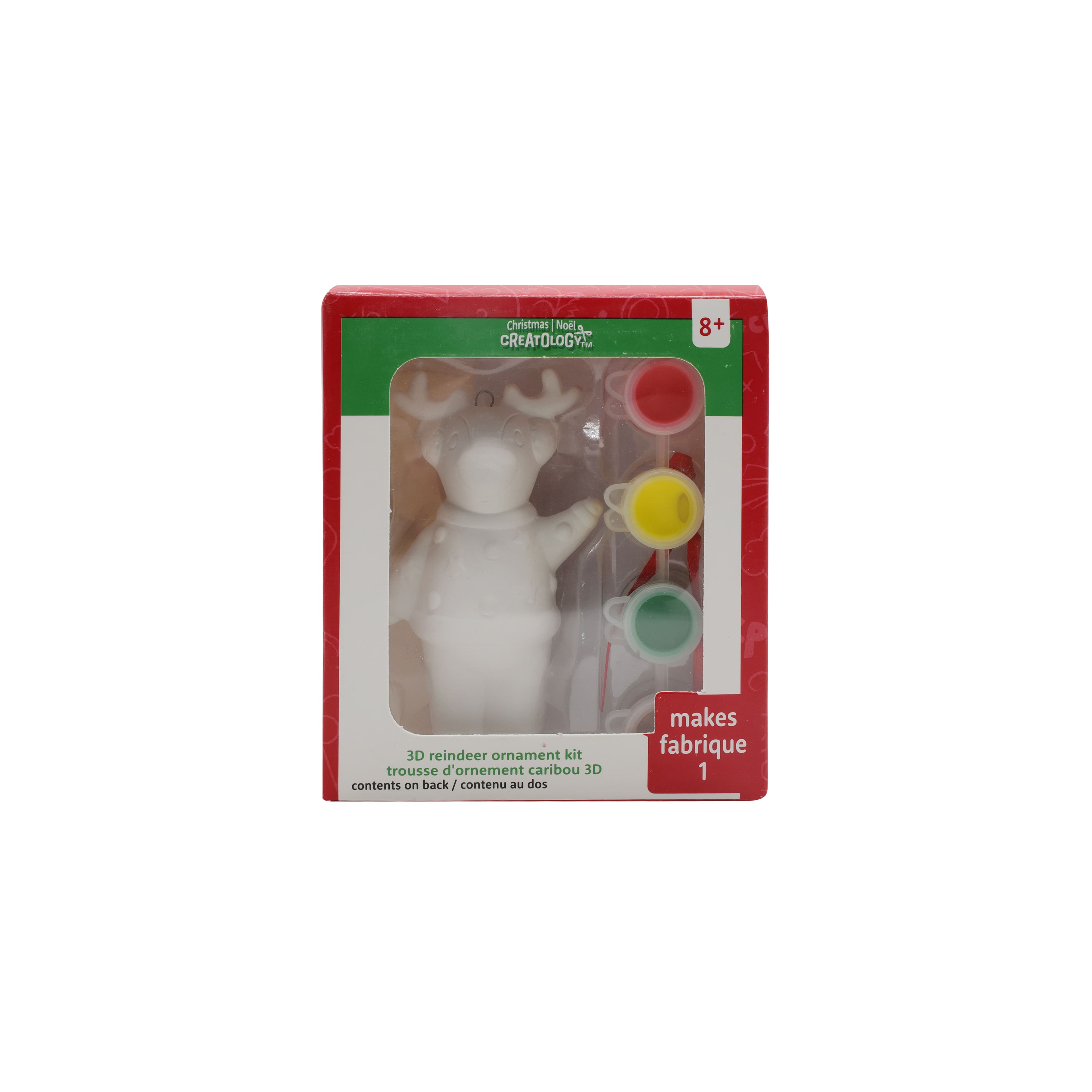Reindeer Color Your Own Ceramic Ornament by Creatology&#x2122;