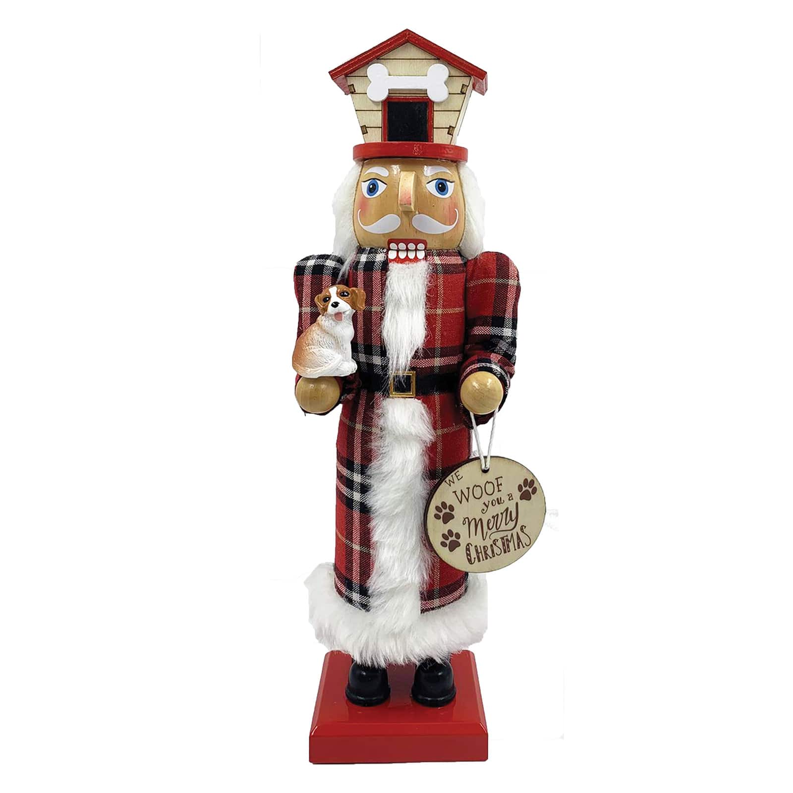 14" Dog Lover Nutcracker