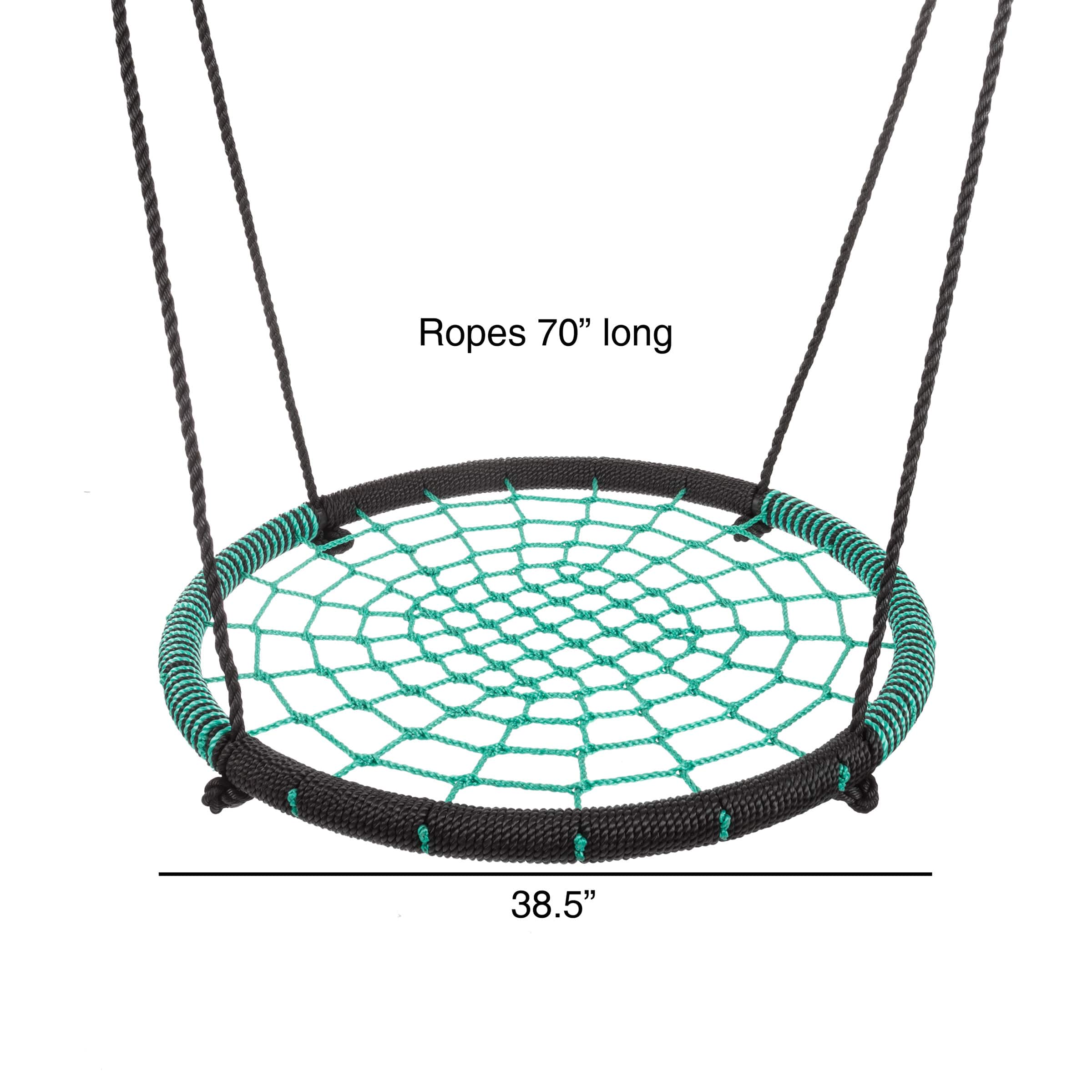 Toy Time 40&#x22; Spider Web Tree Swing