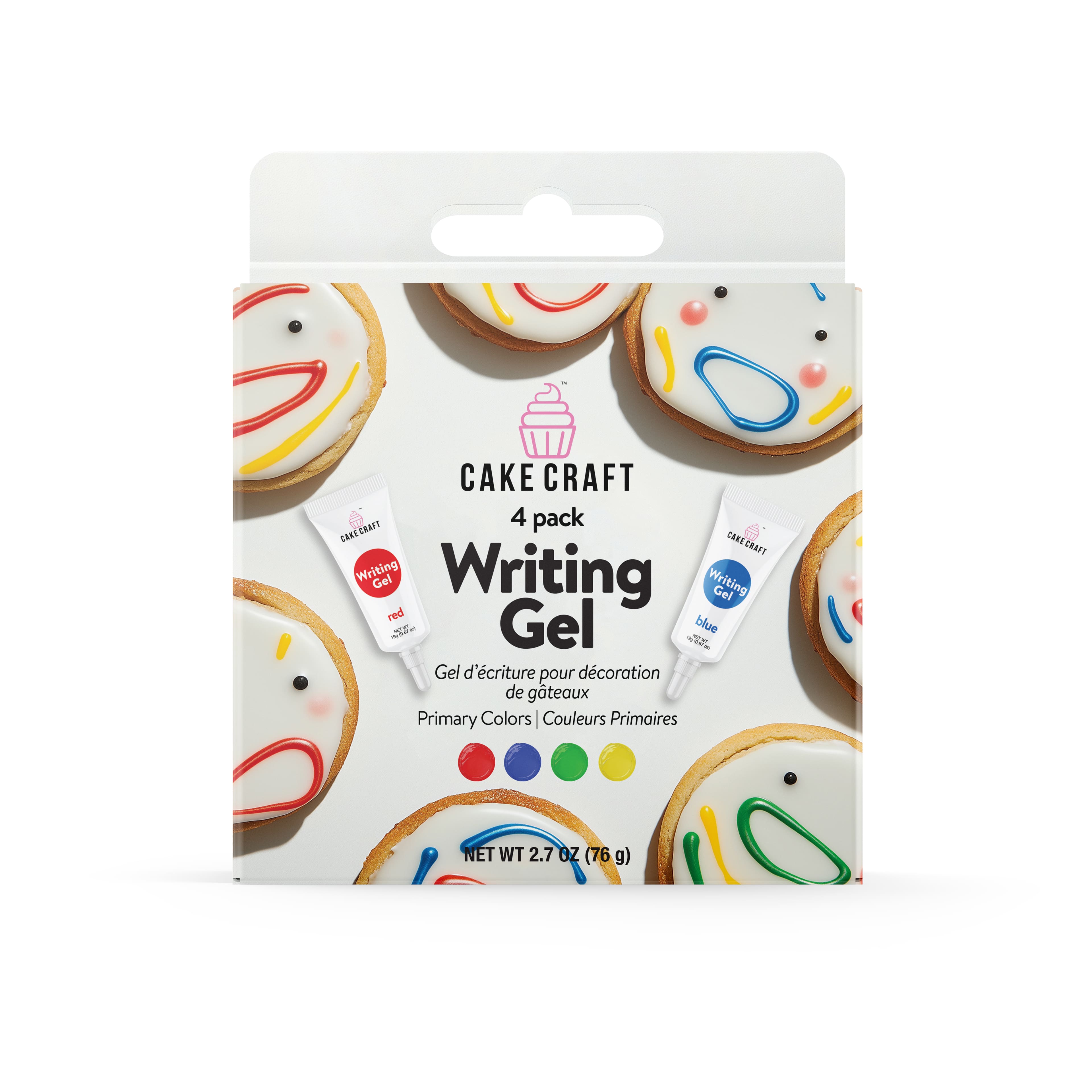 Cake Craft Primary Color Writing Gels