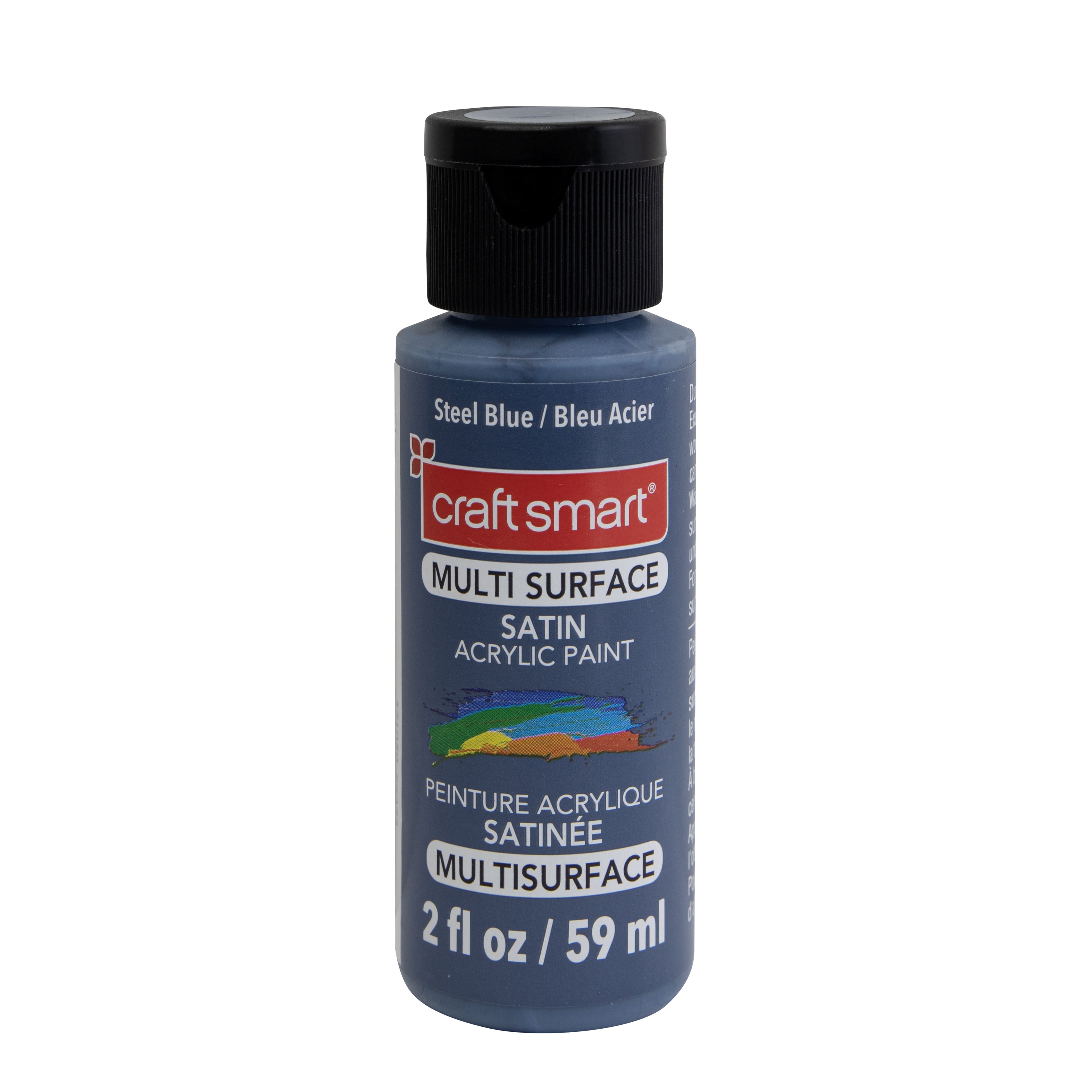 12 Pack: Multi-Surface Premium Satin Acrylic Paint by Craft Smart®