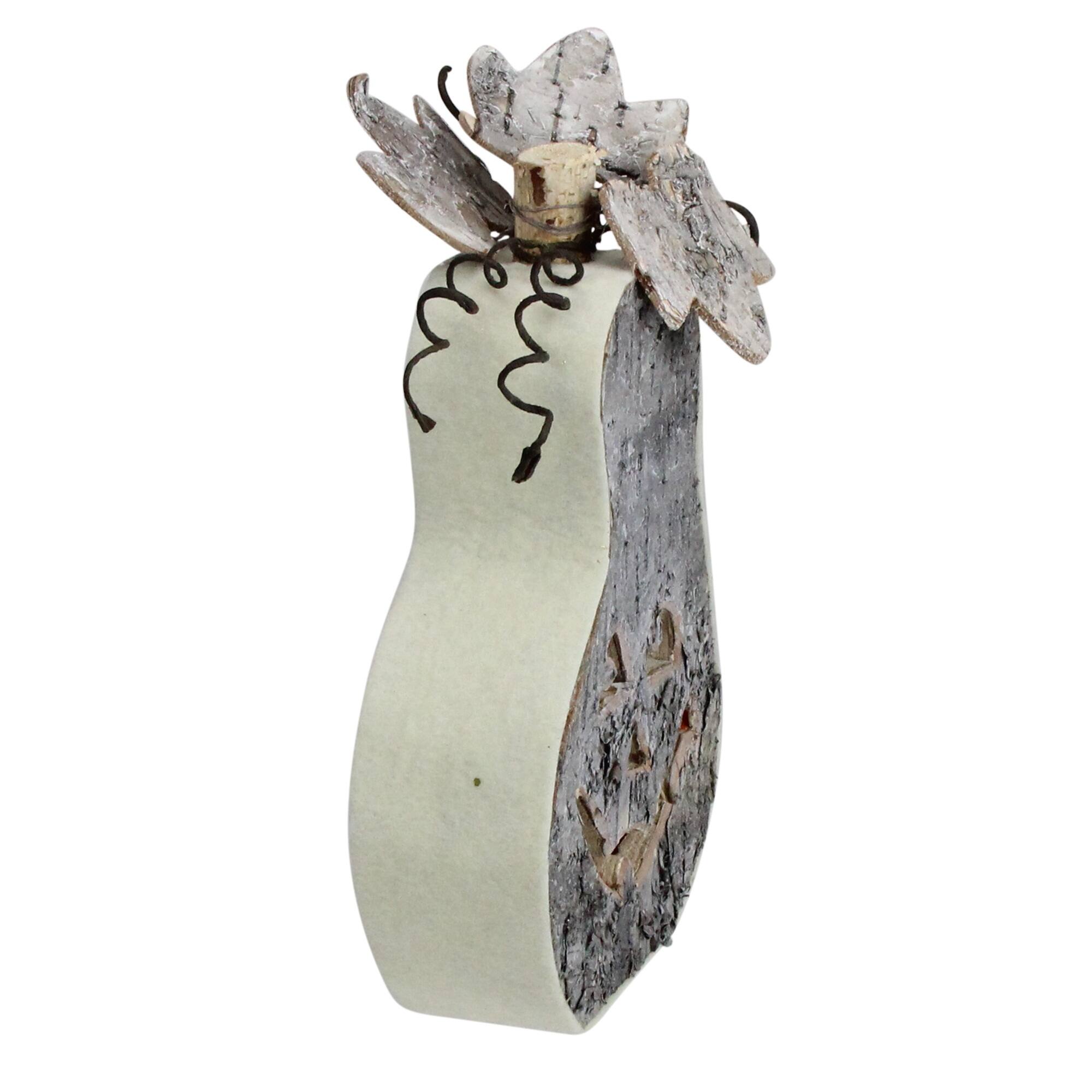 9" Gray LED Jack-O-Lantern Halloween Table Top Decoration