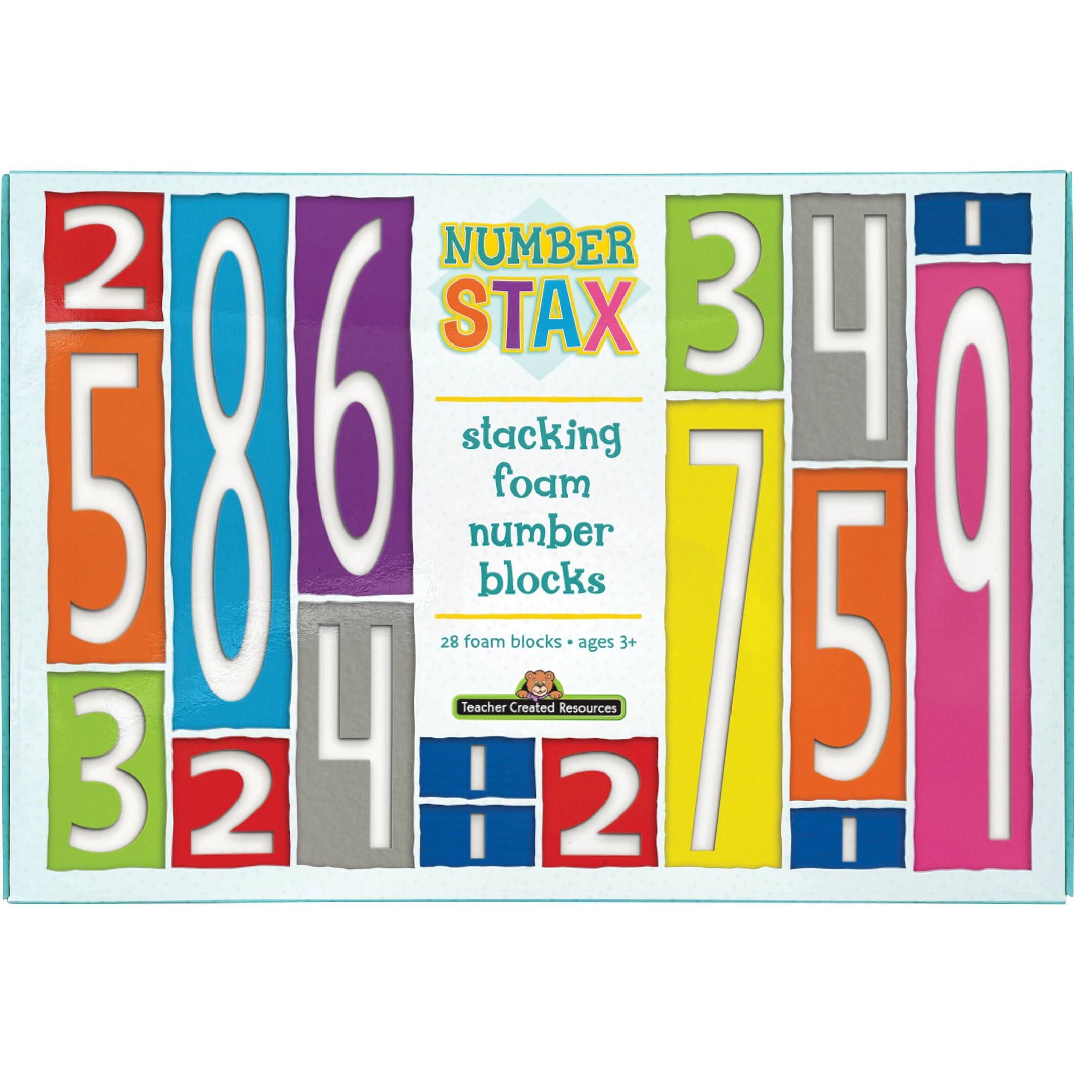 Teacher Created Resources&#xAE; Number Stax Stacking Foam Number Blocks
