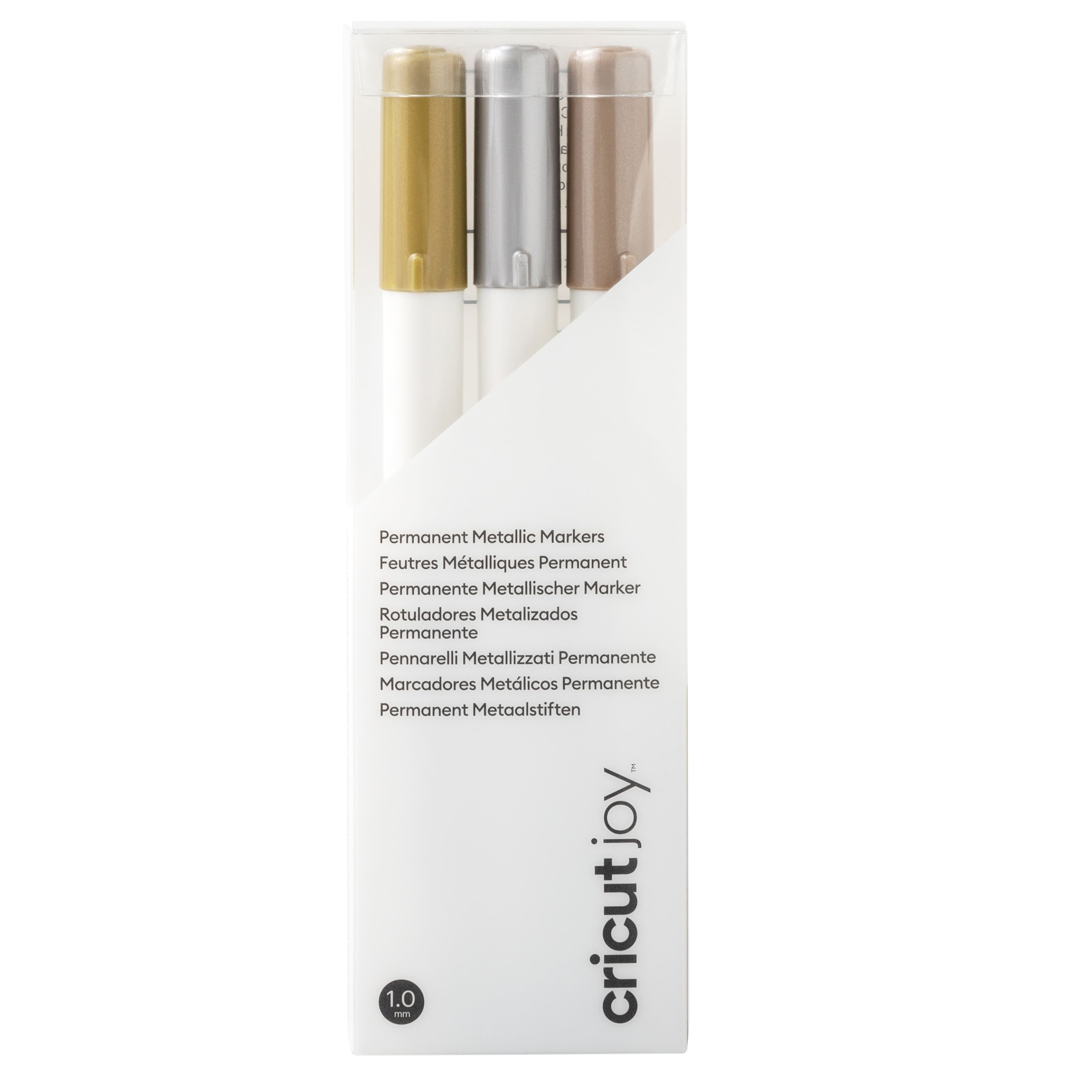 Cricut Joy&#x2122; 3 Color Permanent Metallic Marker Set