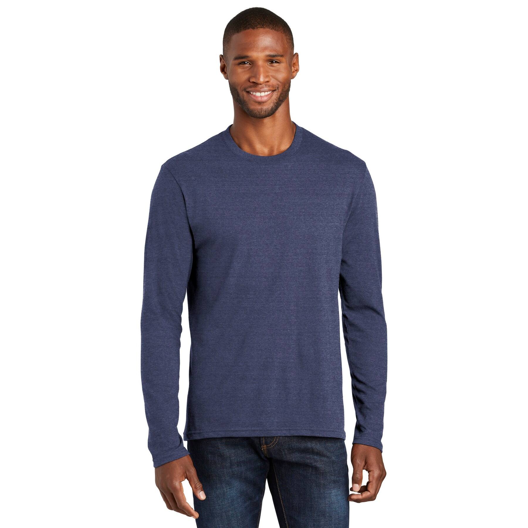Port & Company® Fan Favorite™ Long Sleeve Blend T-Shirt | Michaels
