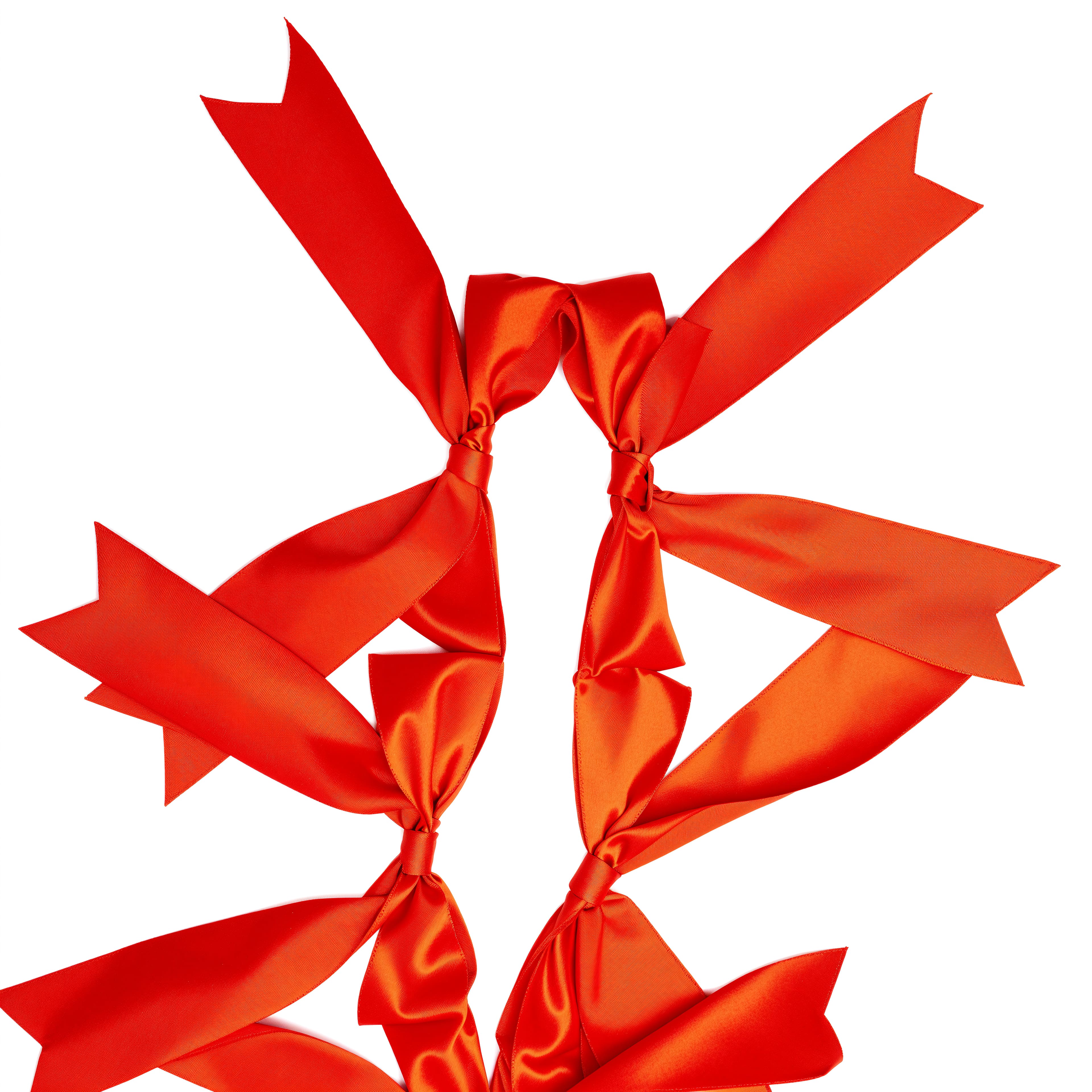 6ft. Orange Bow Garland by Ashland&#xAE;