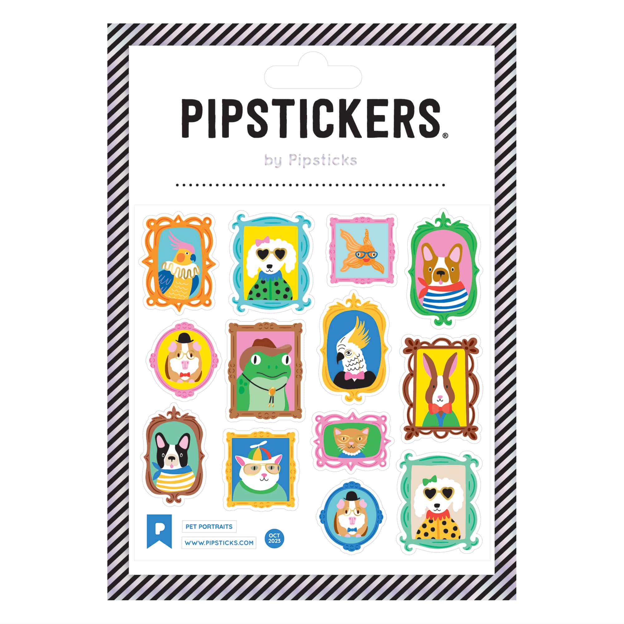 Pipstickers&#xAE; Pet Portraits Stickers